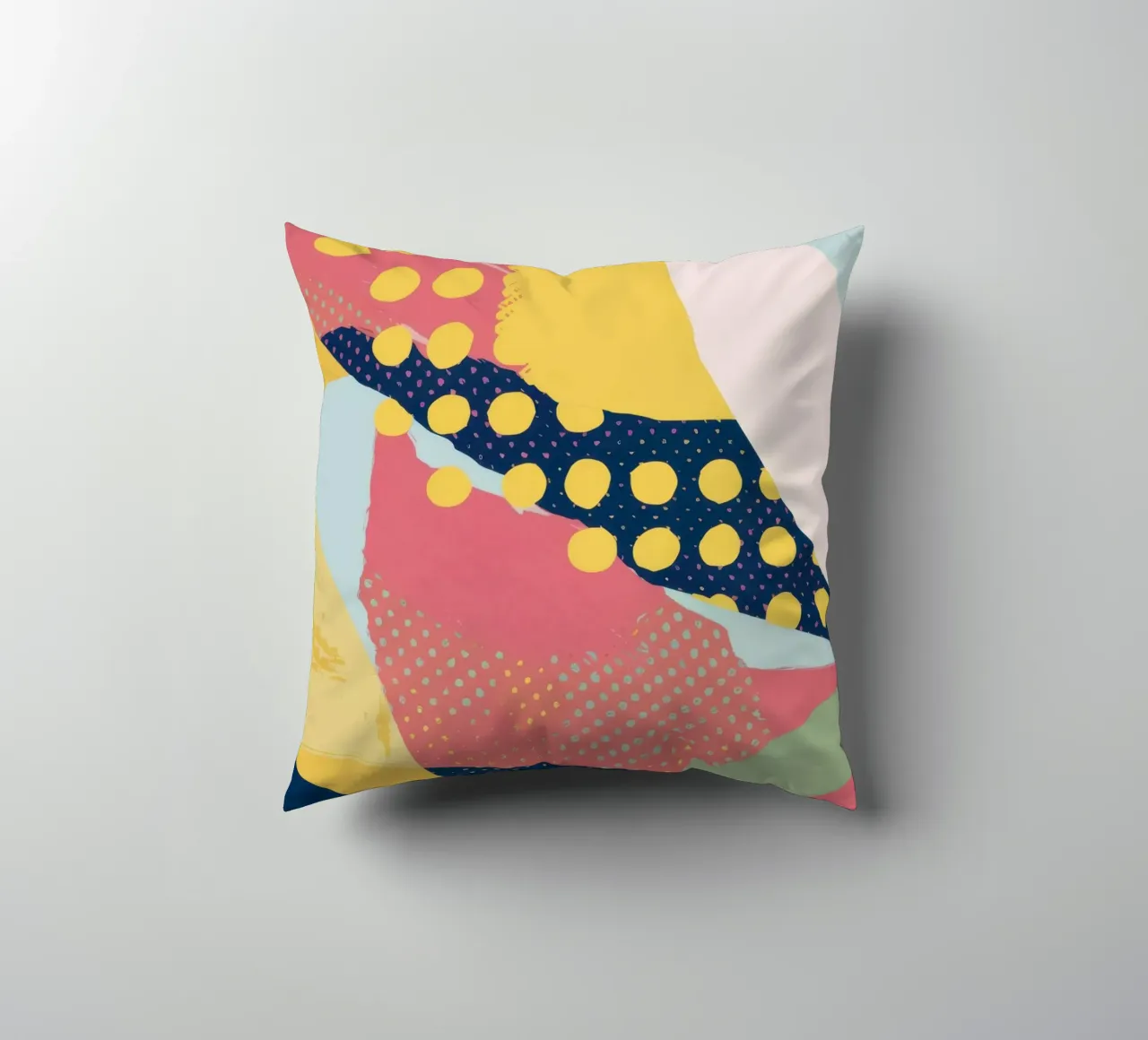 Abstract Pattern Play decorative cushion by Ink Pulse