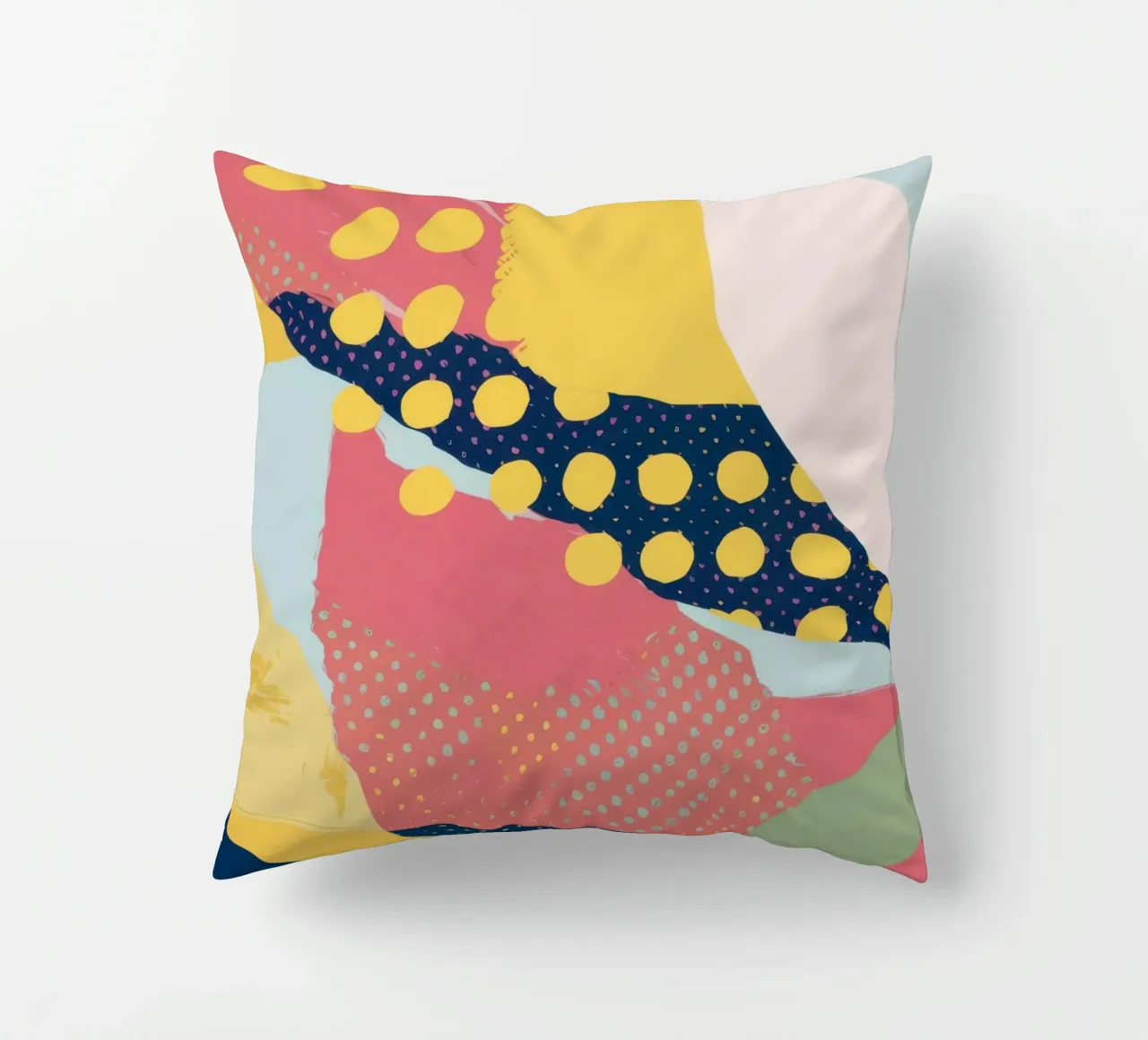 Abstract Pattern Play decorative cushion by Ink Pulse