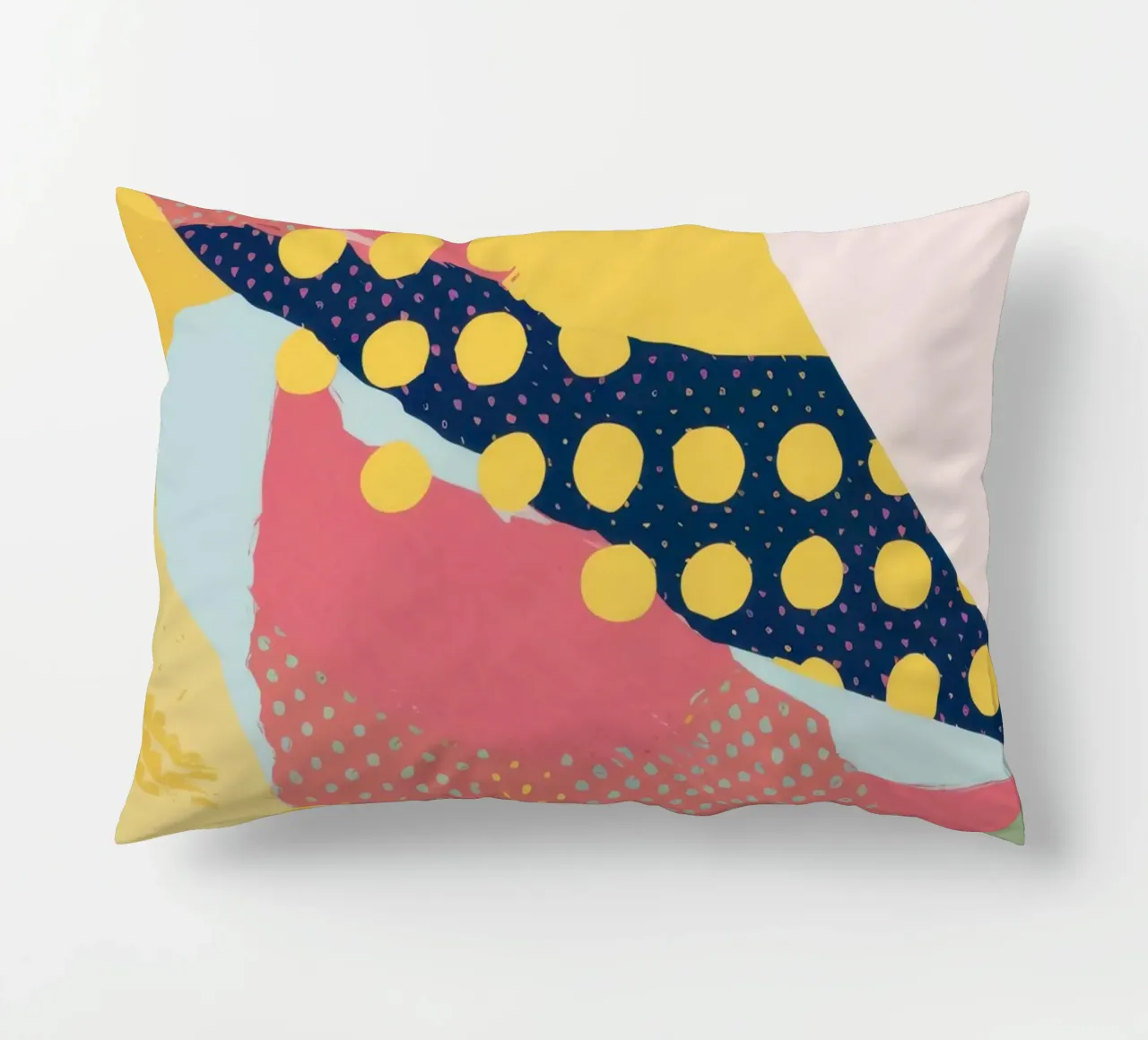 Abstract Pattern Play decorative cushion by Ink Pulse