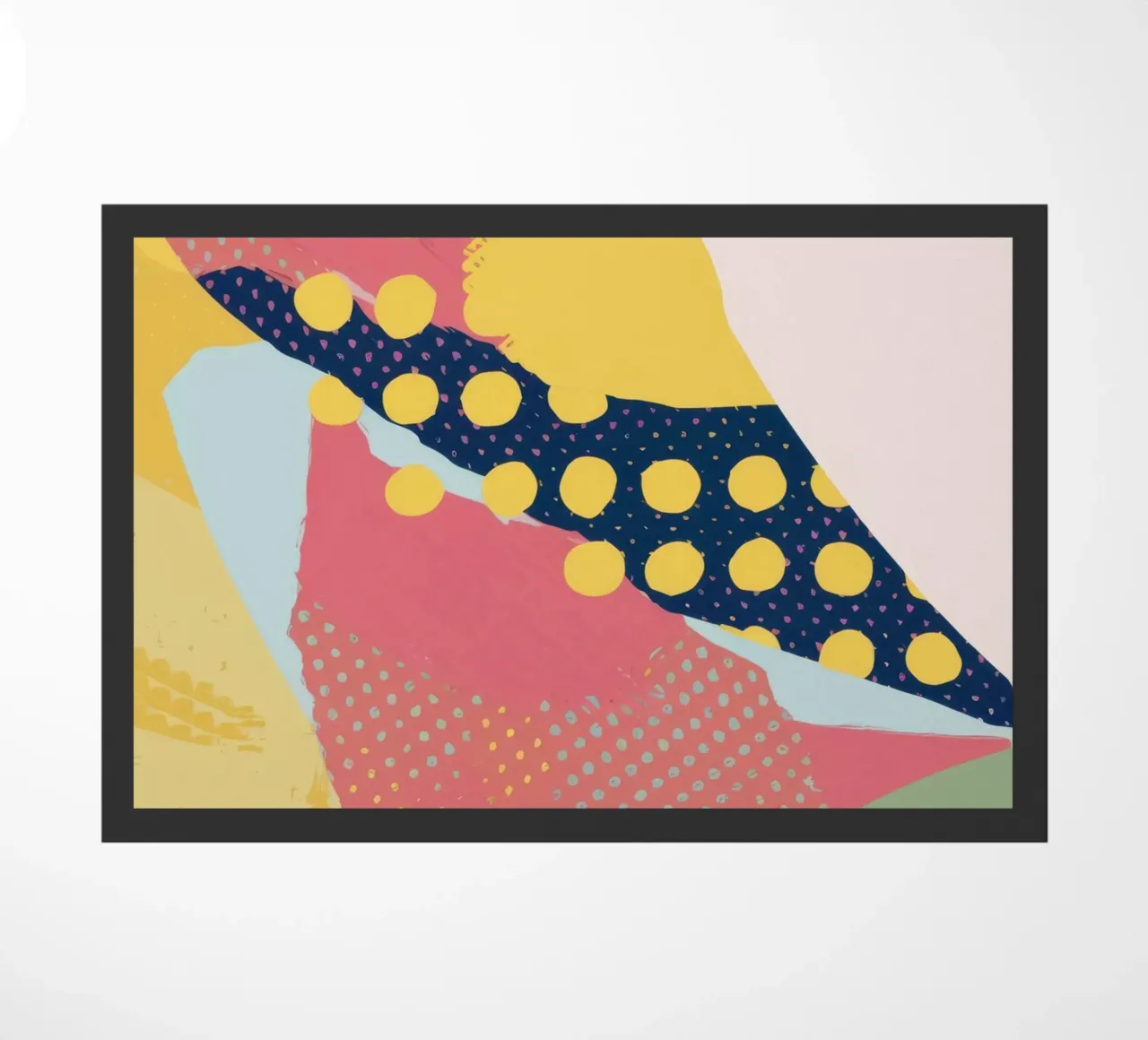 Abstract Pattern Play doormat by Ink Pulse