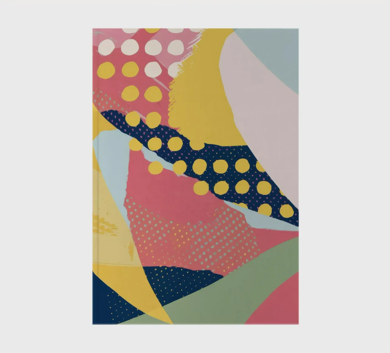 Abstract Pattern Play notebook by Ink Pulse