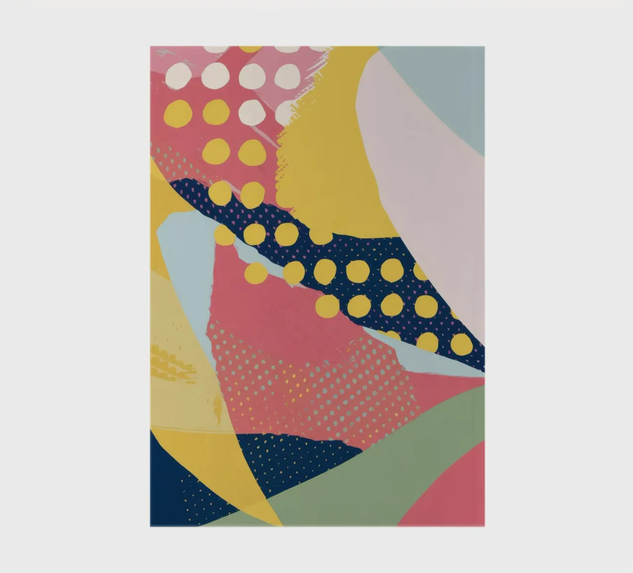 Abstract Pattern Play notebook by Ink Pulse