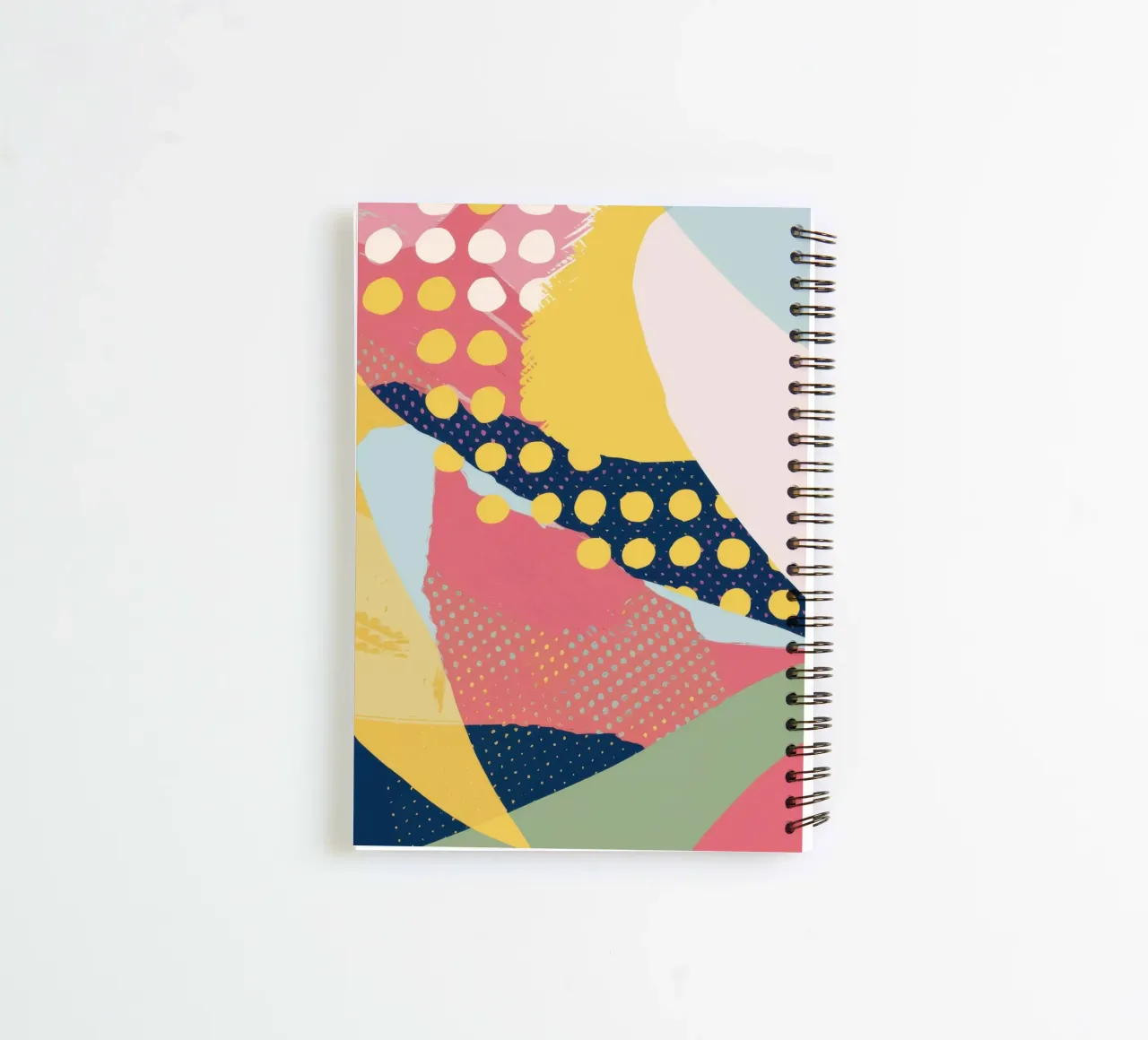 Abstract Pattern Play spiral notebook by Ink Pulse