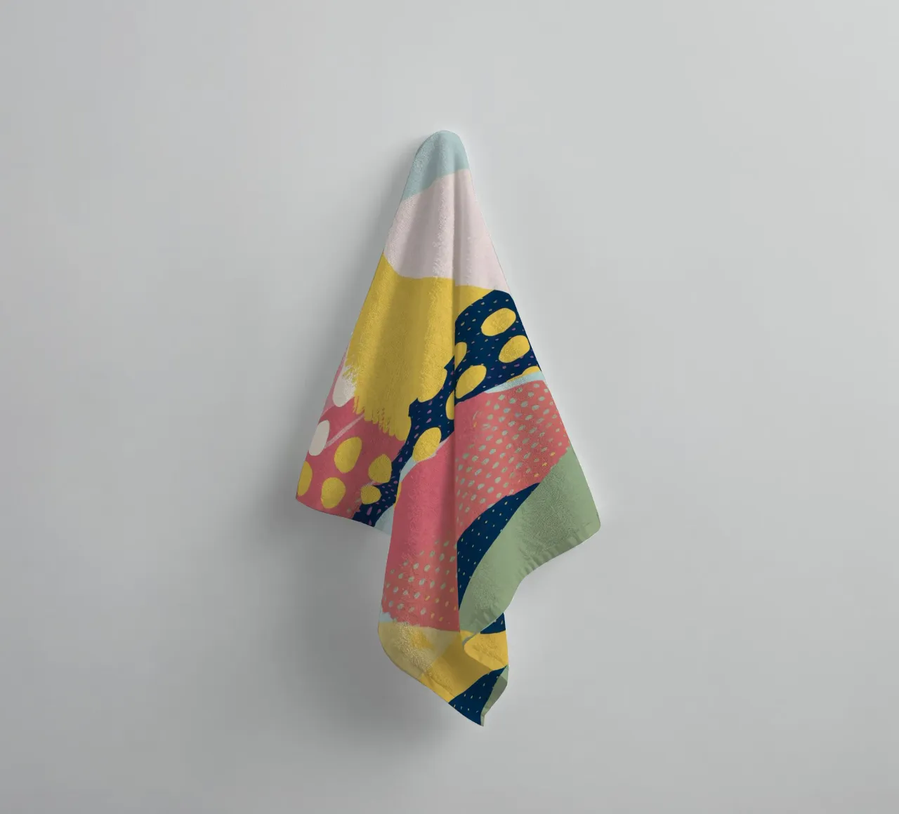 Abstract Pattern Play towel by Ink Pulse