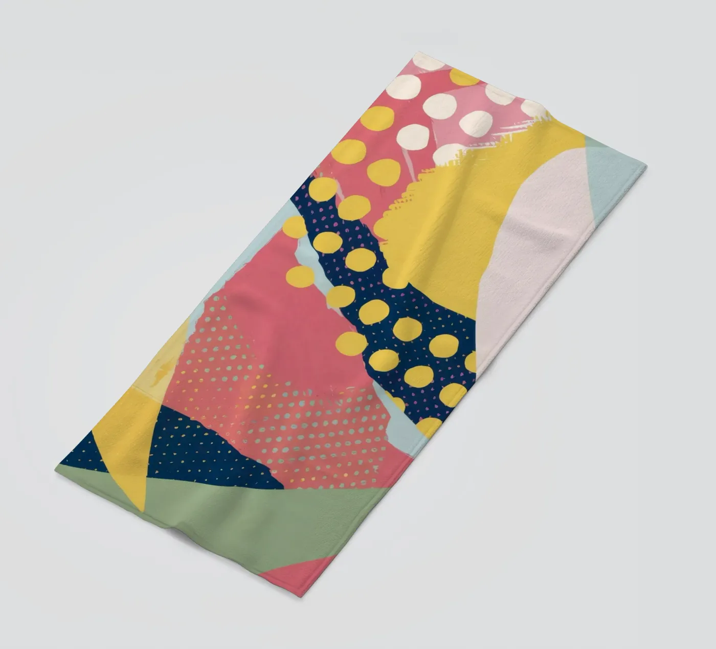 Abstract Pattern Play beach towel by Ink Pulse