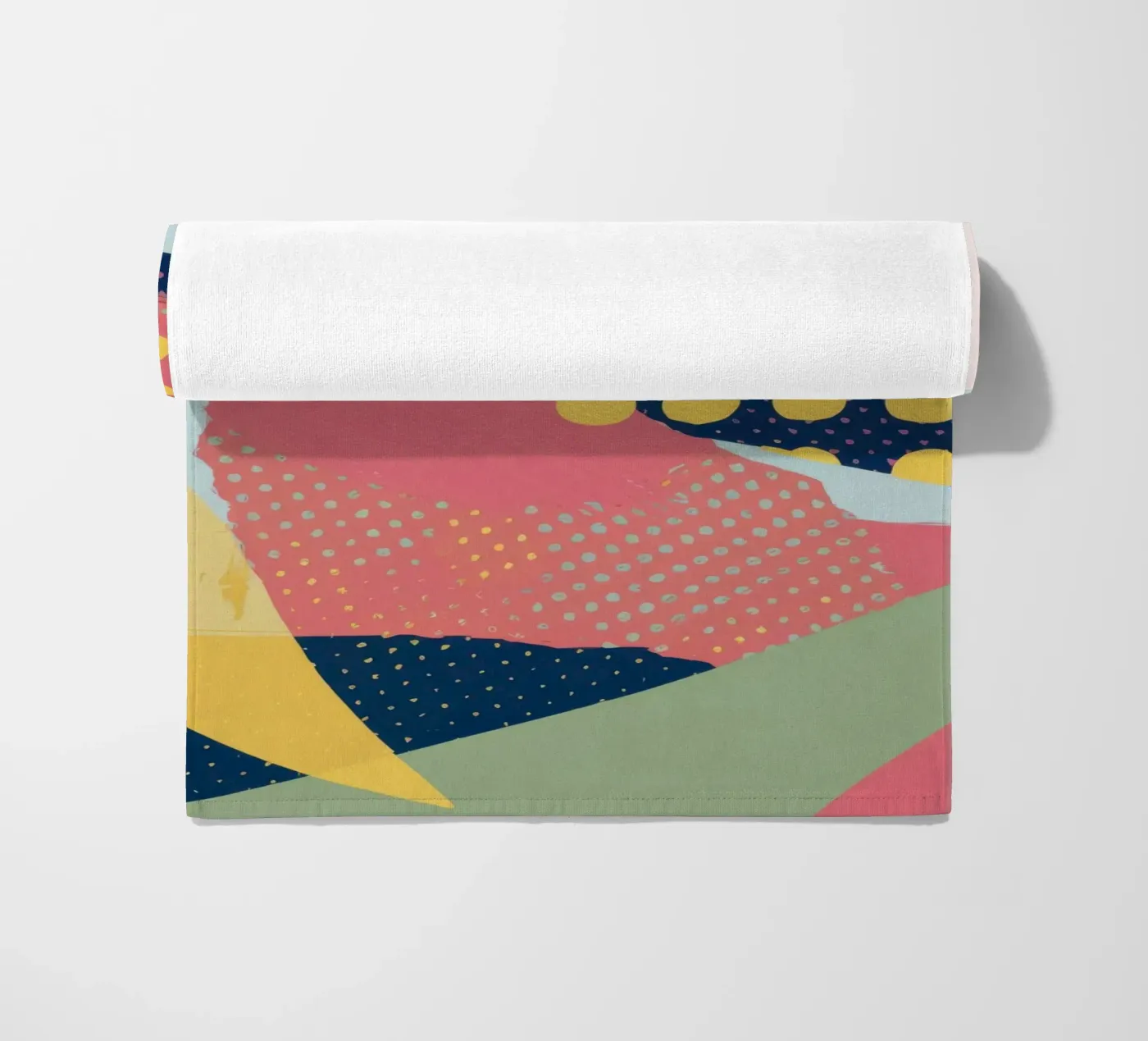 Abstract Pattern Play beach towel by Ink Pulse