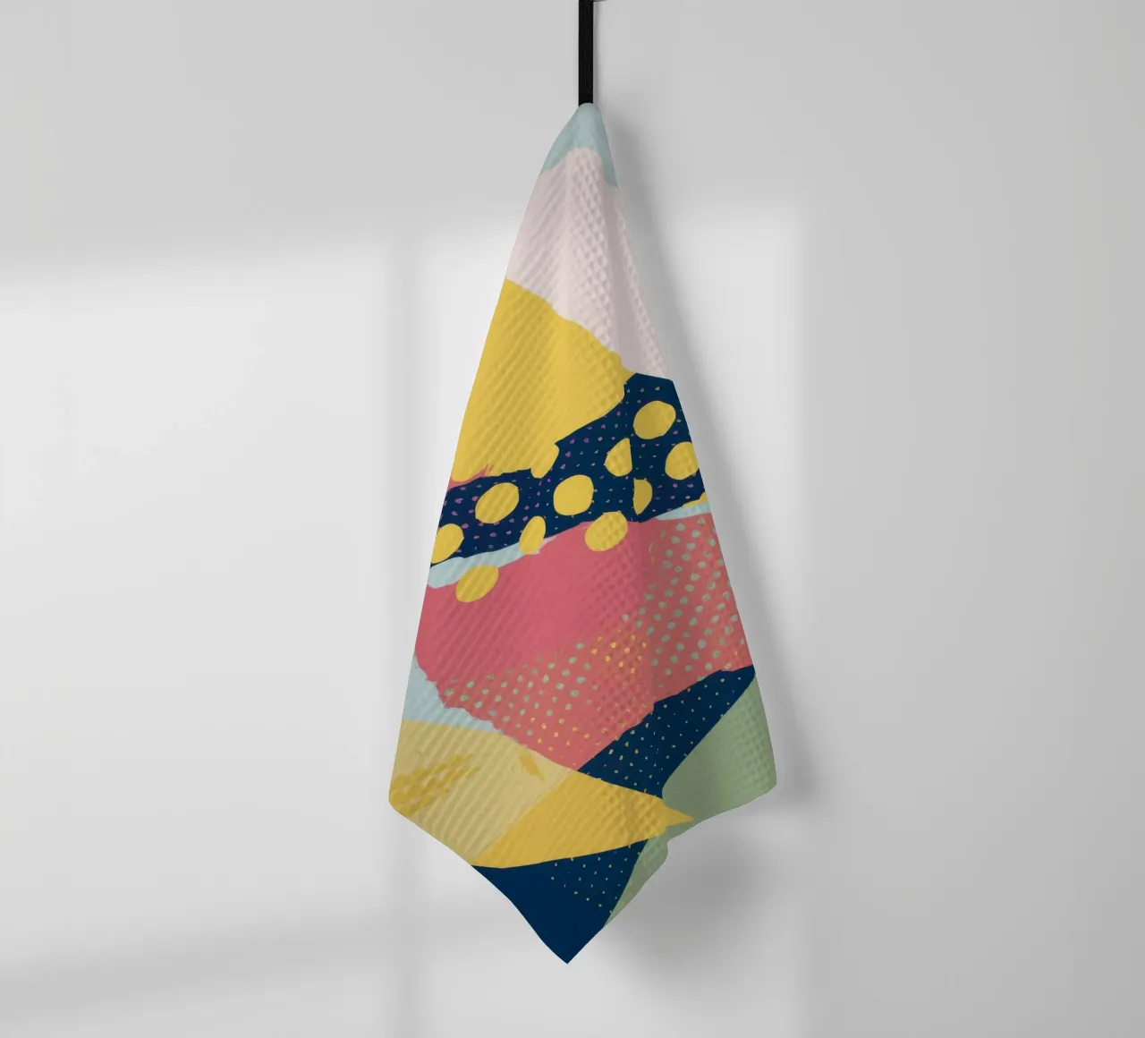 Abstract Pattern Play tea towel by Ink Pulse