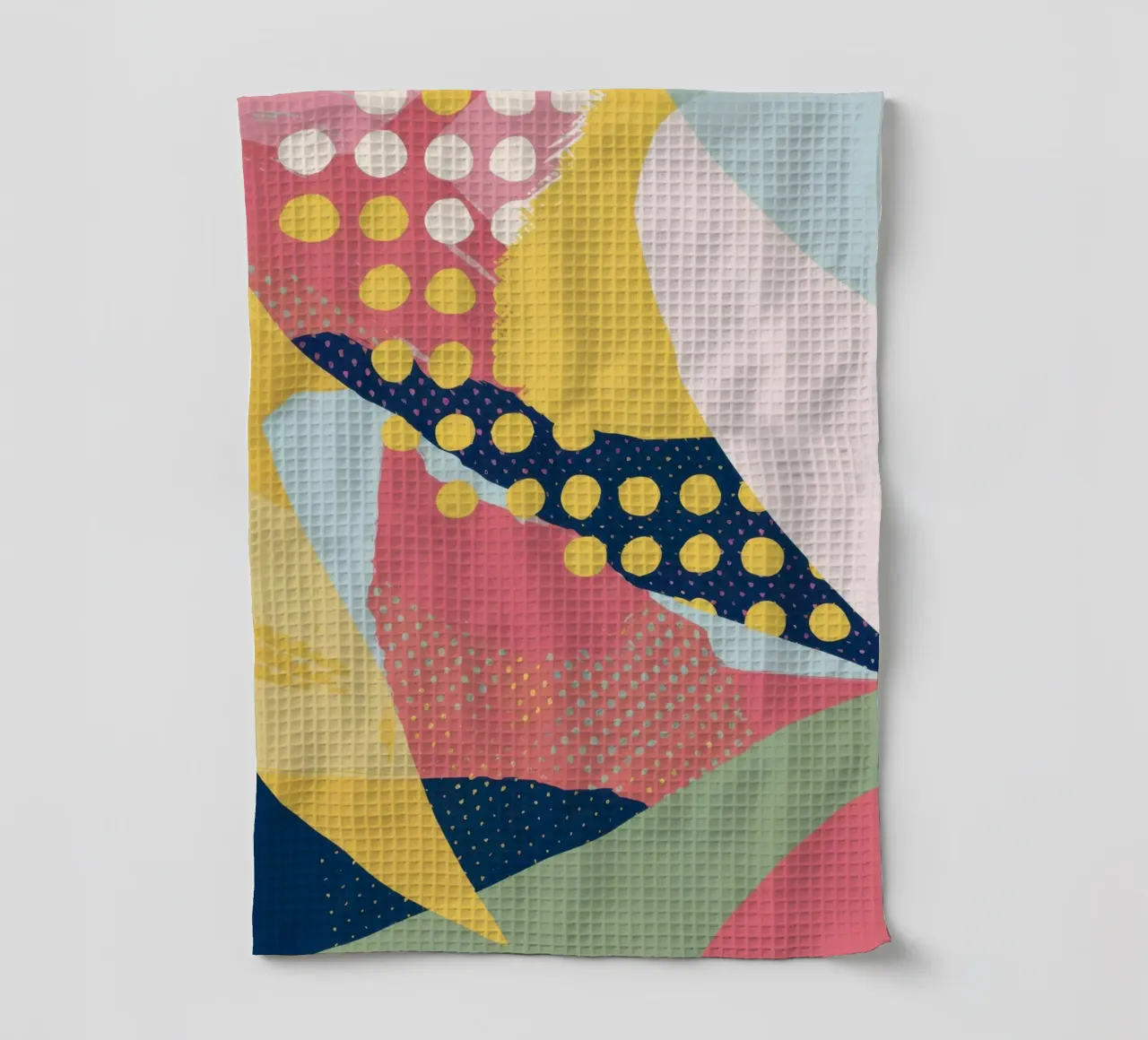 Abstract Pattern Play tea towel by Ink Pulse