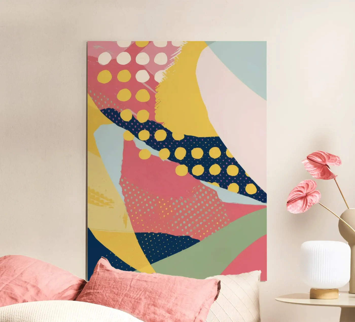 Abstract Pattern Play poster by Ink Pulse