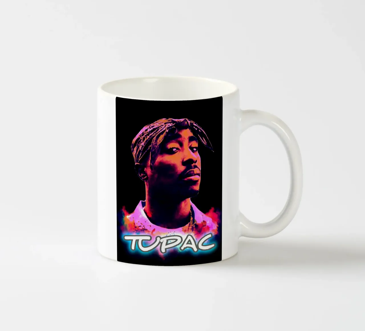 Tupac Shakur hip-hop tazza in ceramica da Lembayung art