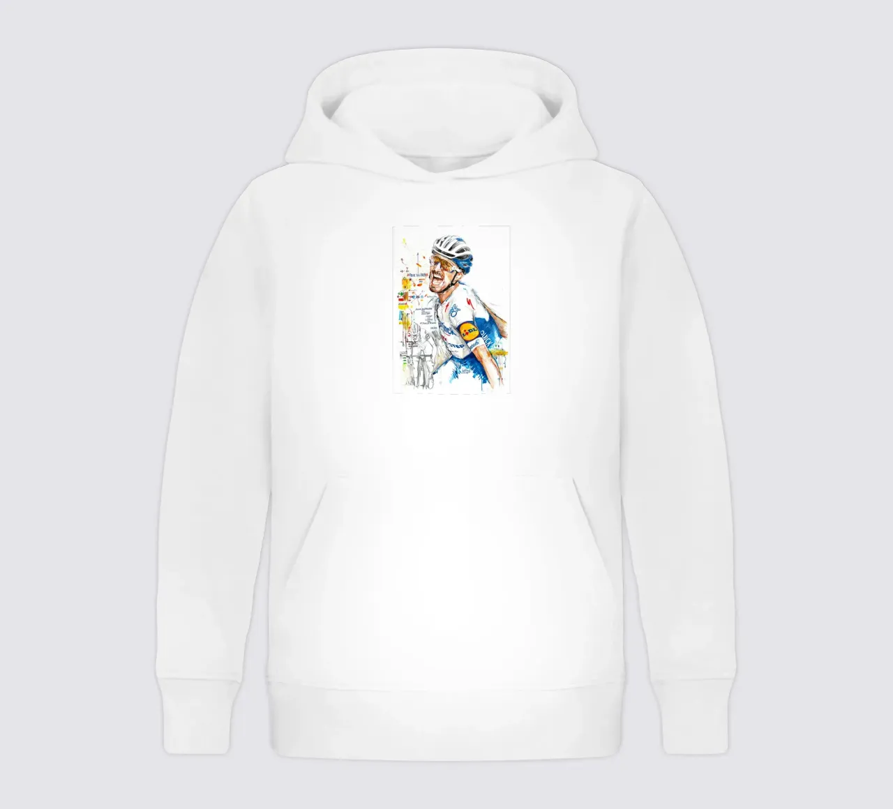 Julian Alaphilippe Finsih Vector felpa bambino con cappuccio da Goodshops