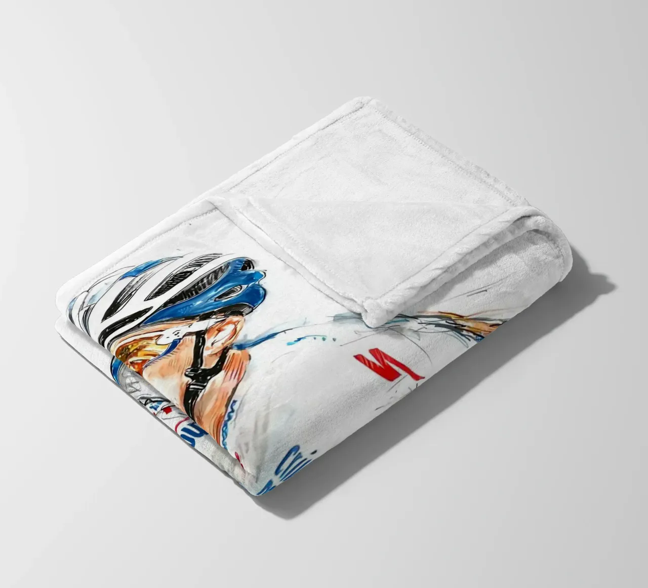 Julian Alaphilippe Finsih Vector coperta in pile da Goodshops