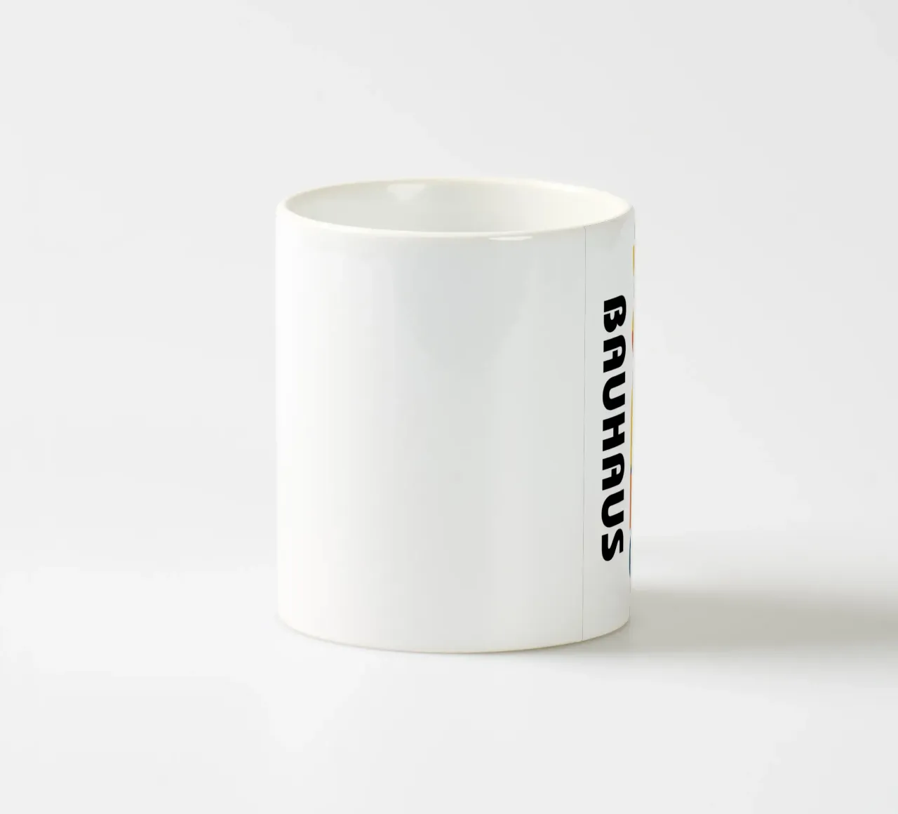 Forme Bauhaus Colore | Geometria moderna Poster tazza in ceramica da Studio Vibe