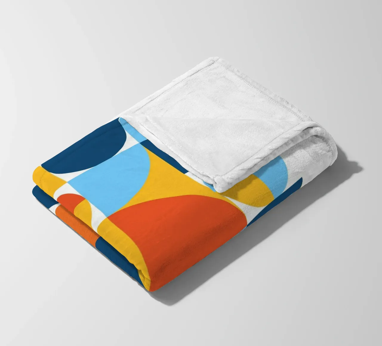 Forme Bauhaus Colore | Geometria moderna Poster coperta in pile da Studio Vibe