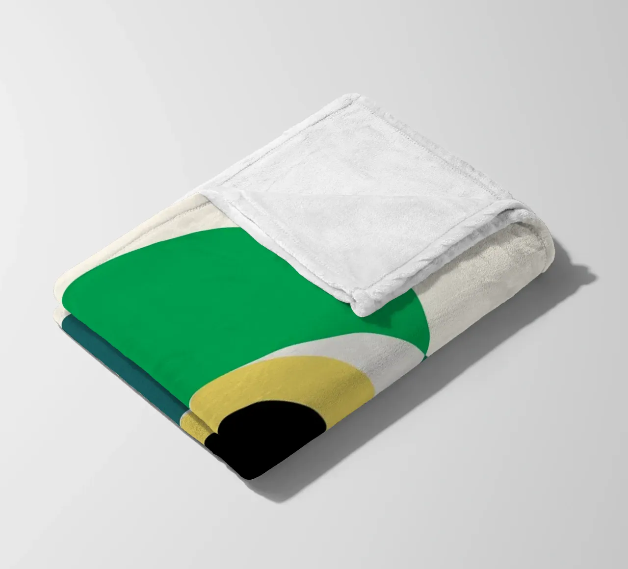 Bauhaus Eye Design | Minimal Abstract Poster Fleecedecke von Studio Vibe