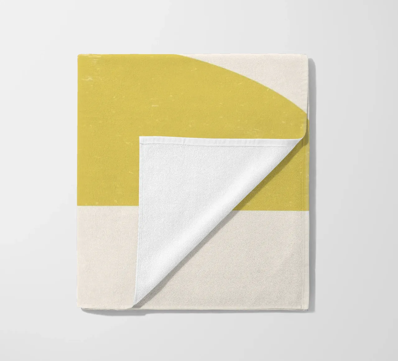 Retro Bauhaus Grid – Geometric Color Blocks beach towel by Studio Vibe