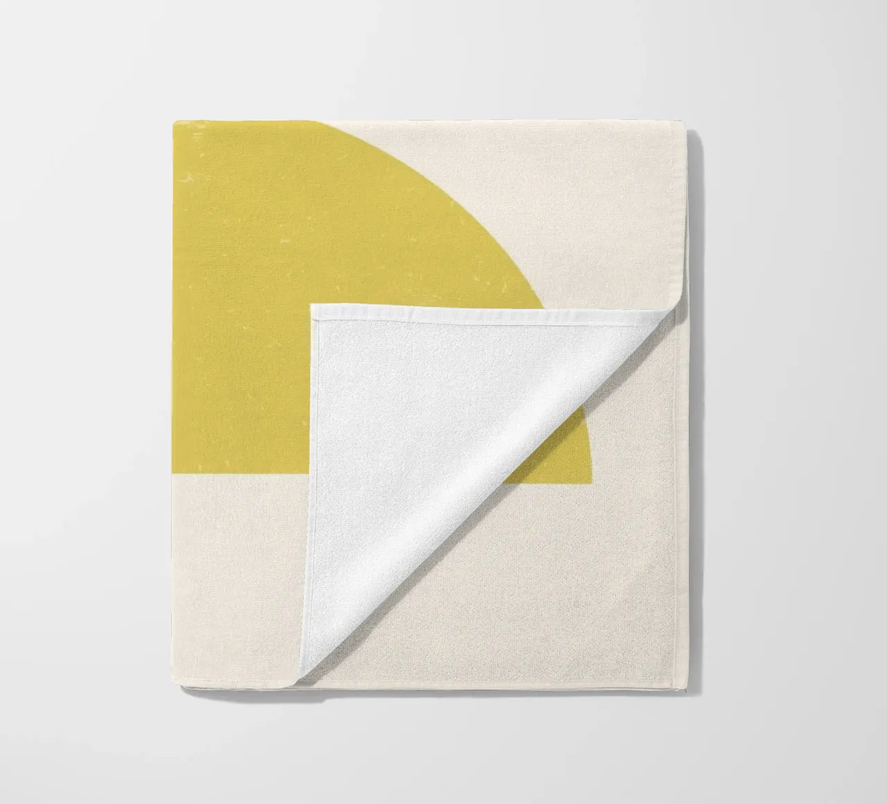 Retro Bauhaus Grid – Geometric Color Blocks beach towel by Studio Vibe