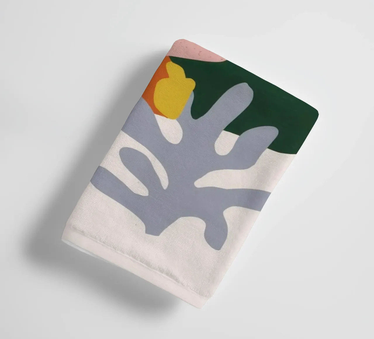 Organic Form Fantasia towel by Ink Pulse