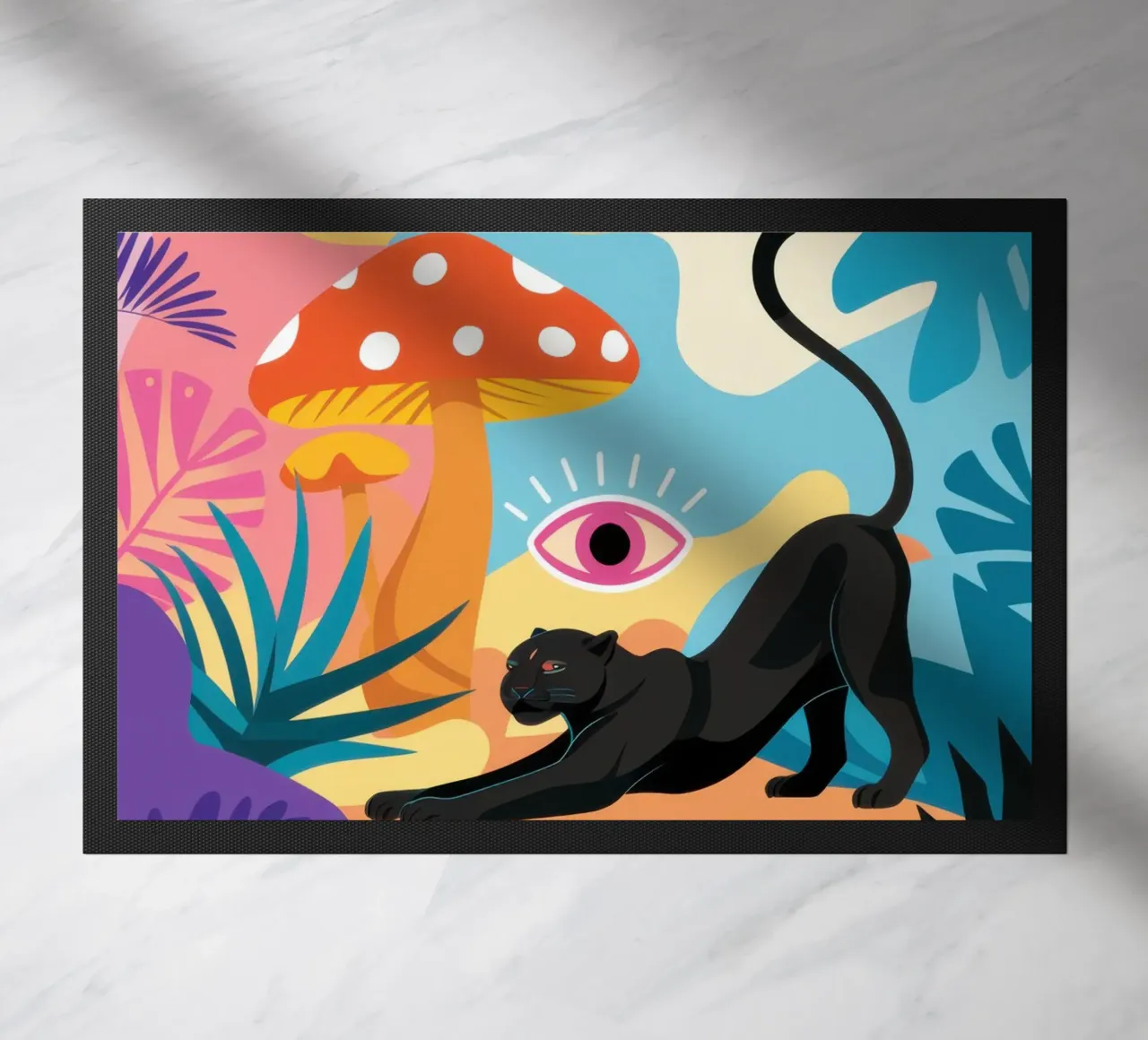 Panther Jungle Slumber zerbino da Mythy Brush