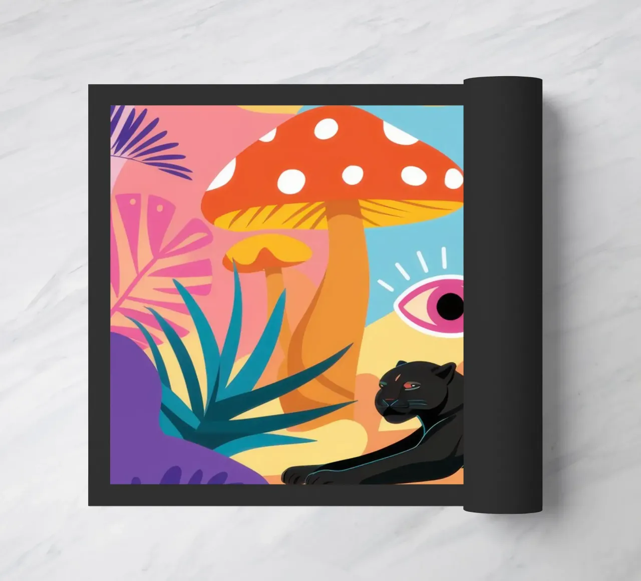 Panther Jungle Slumber zerbino da Mythy Brush