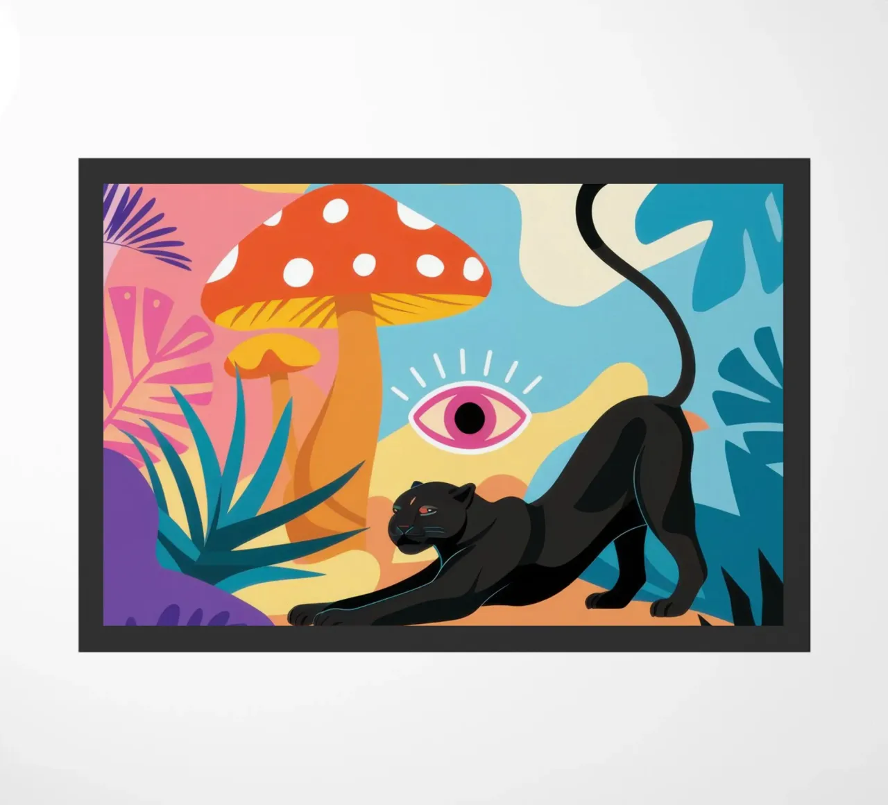 Panther Jungle Slumber zerbino da Mythy Brush