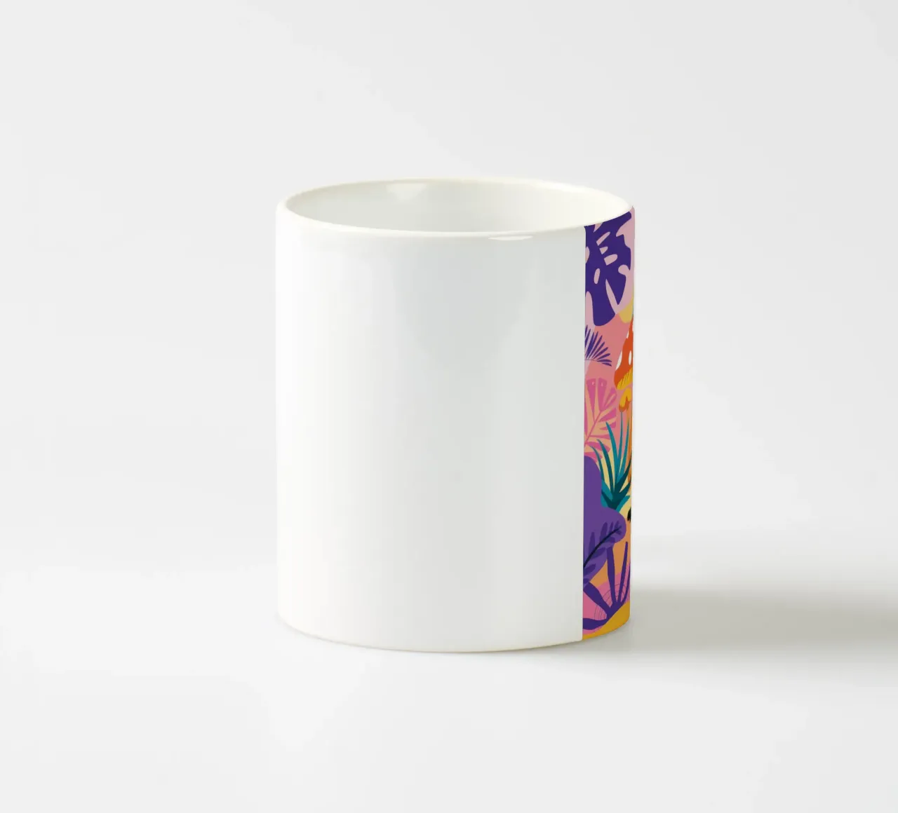 Panther Jungle Slumber tazza in ceramica da Mythy Brush