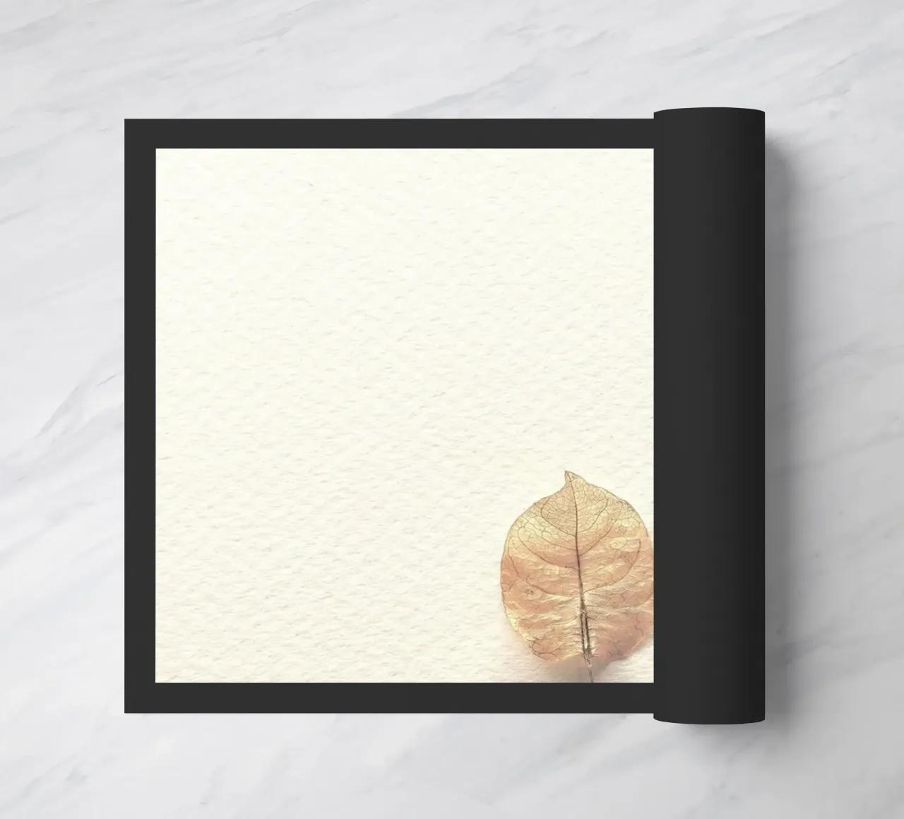 single leaf doormat by prindy