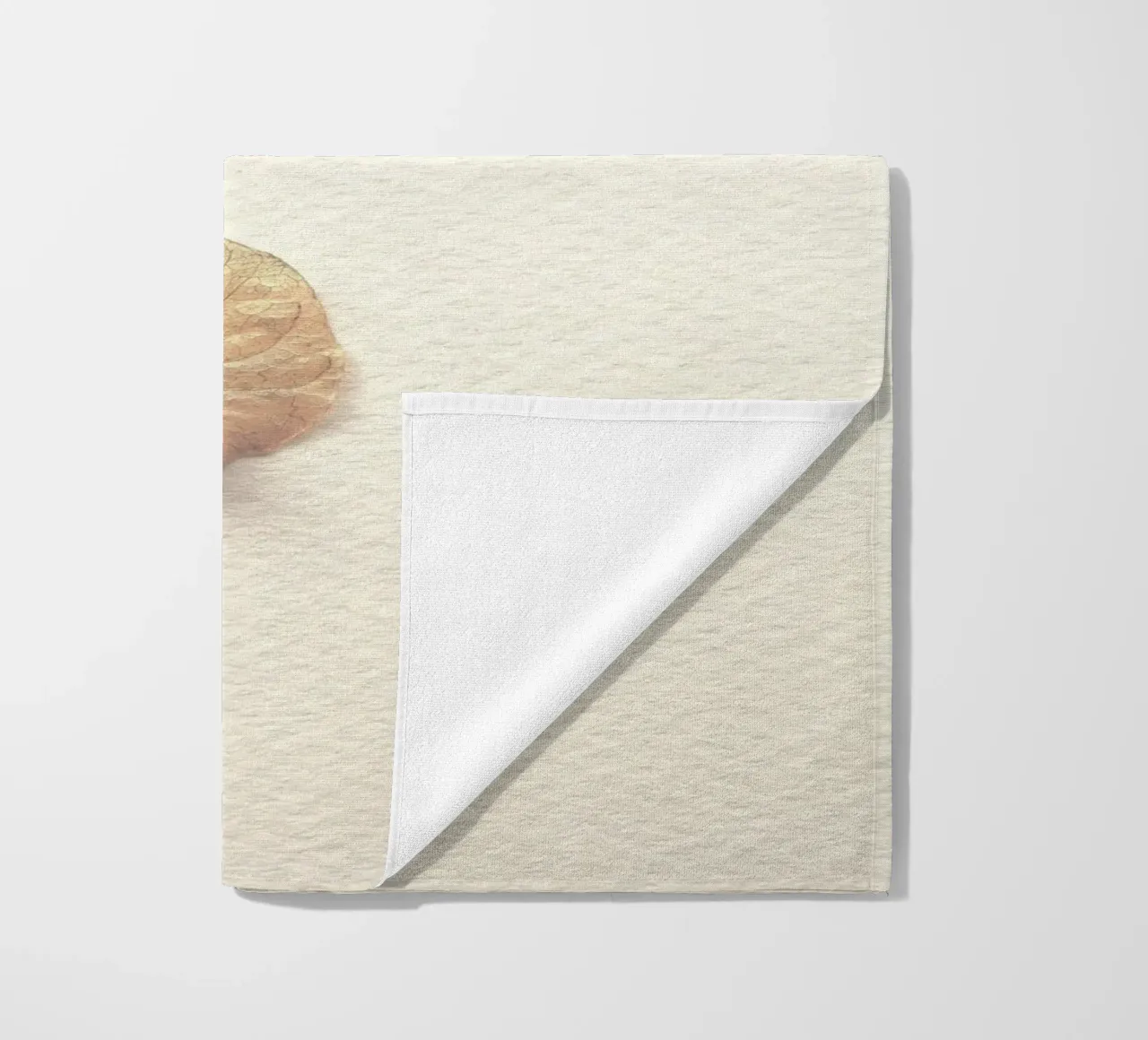 single leaf beach towel by prindy