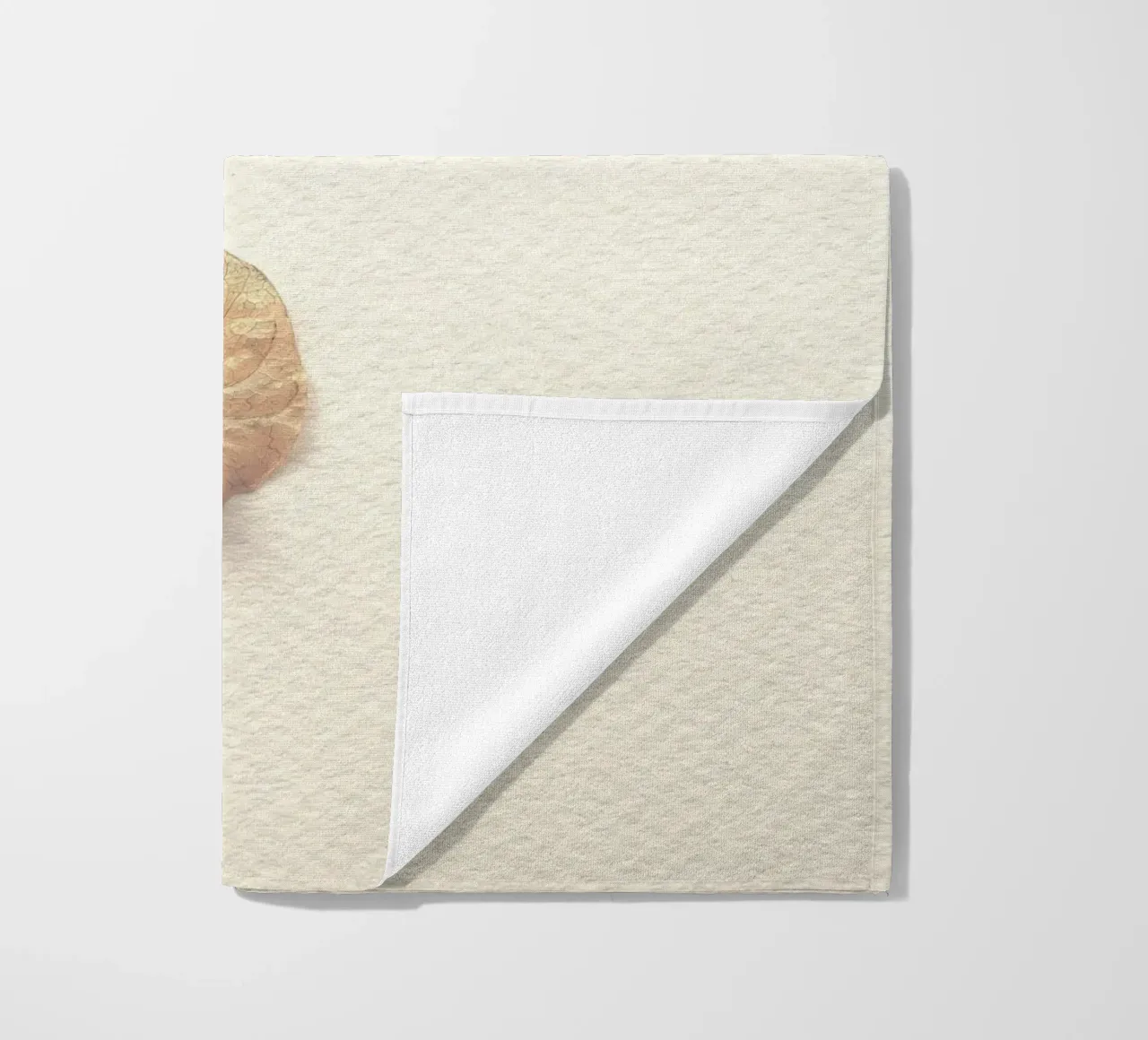 single leaf beach towel by prindy