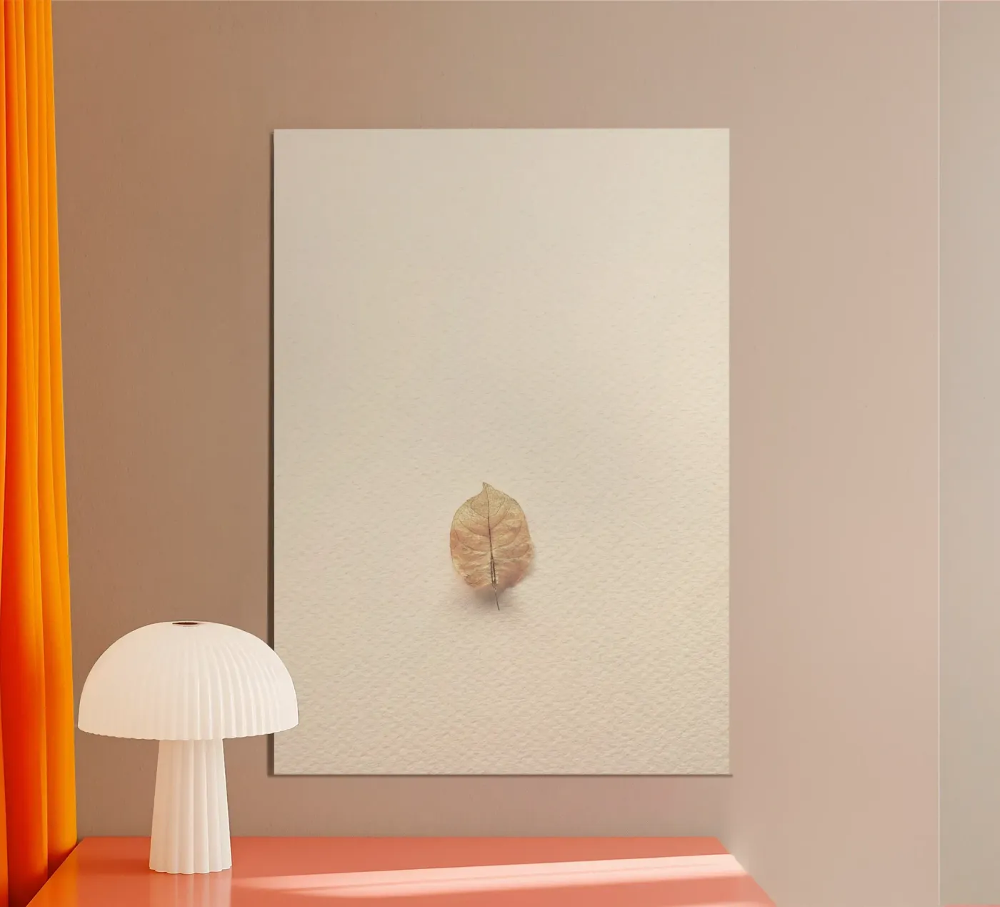 single leaf poster by prindy