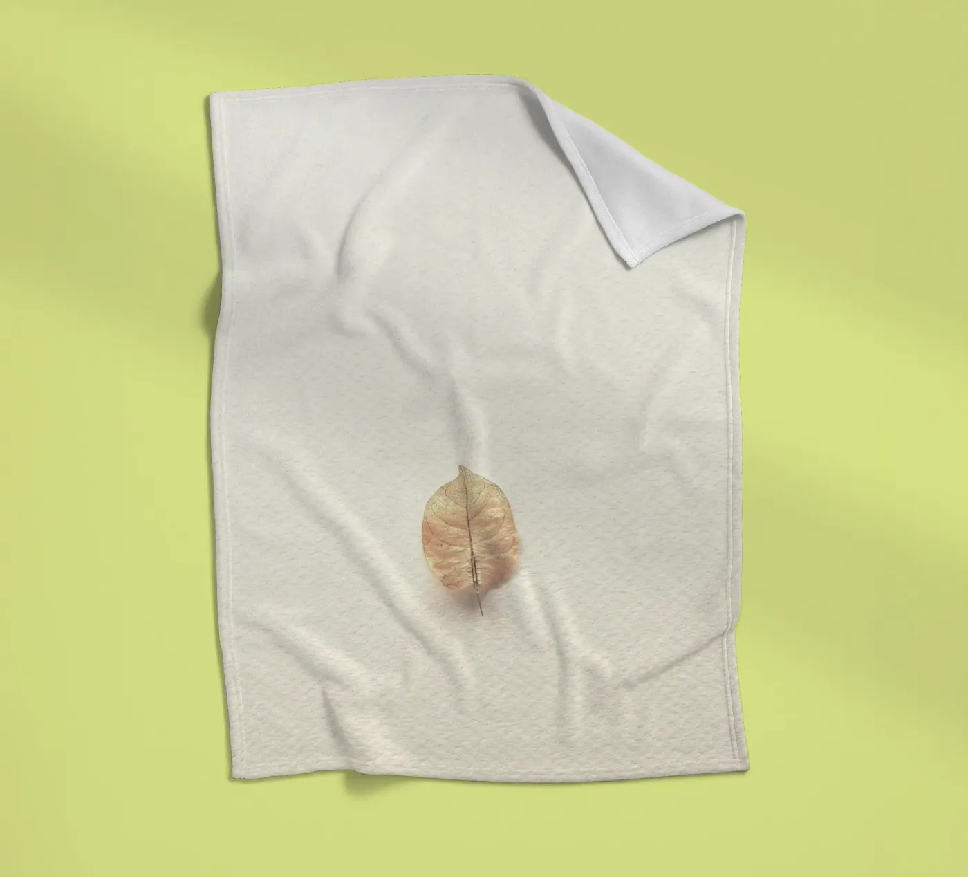 single leaf fleecedeken van prindy