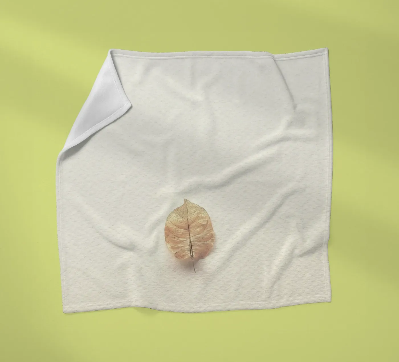 single leaf Fleecedecke von prindy