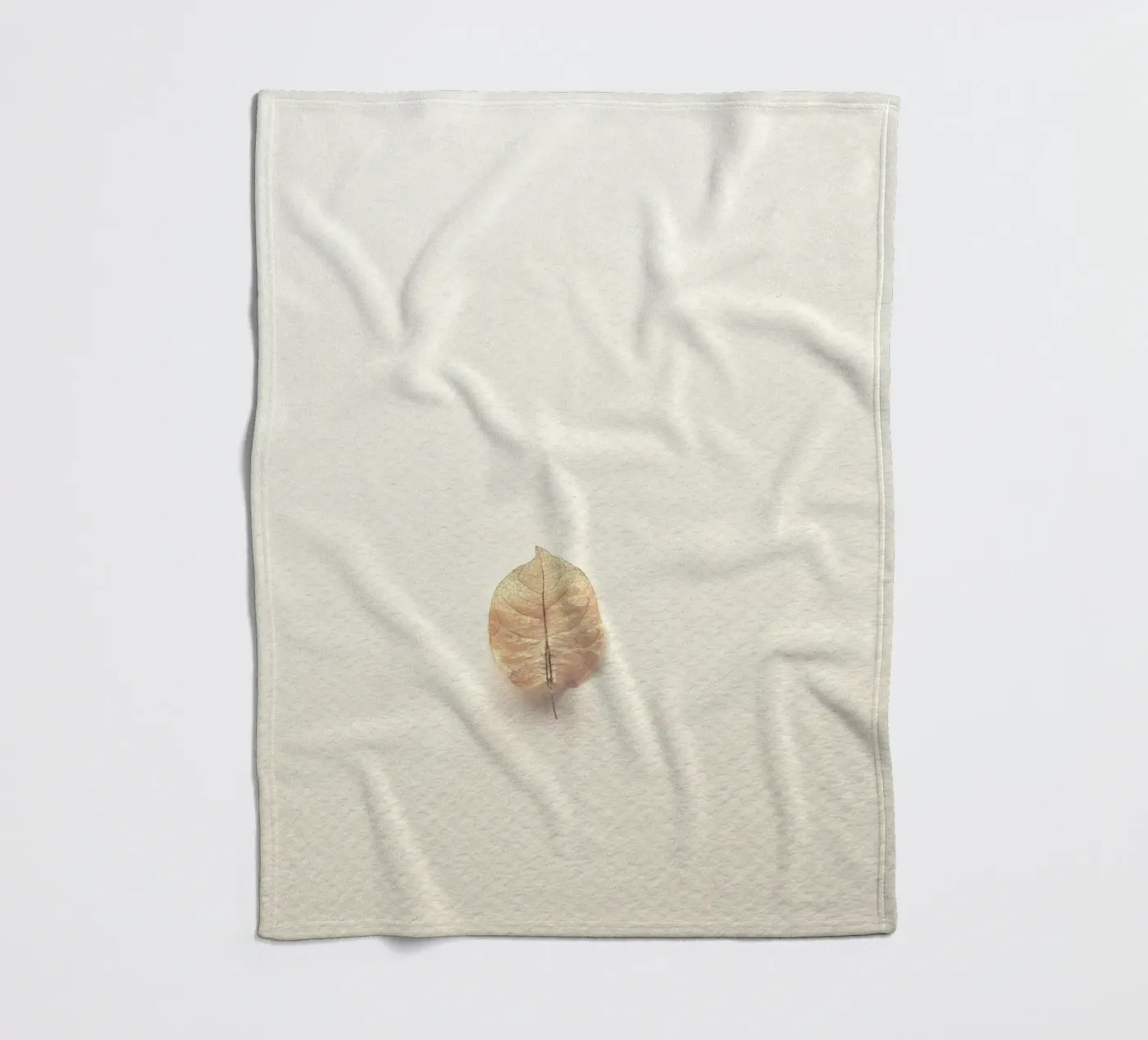 single leaf fleecedeken van prindy
