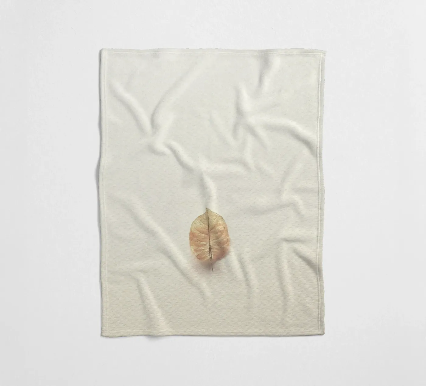 single leaf fleecedeken van prindy
