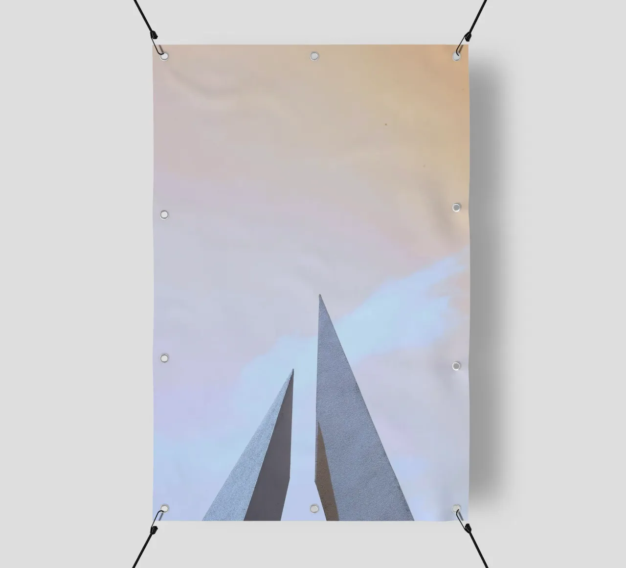 minimalist sharp angles telo in pvc da Histrol