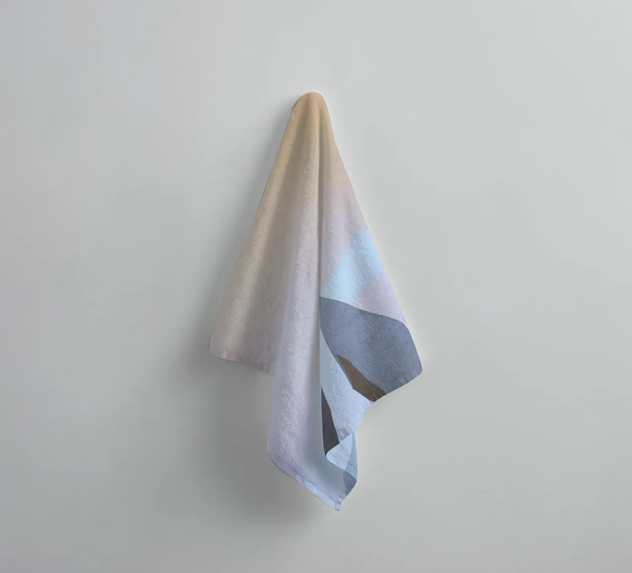 minimalist sharp angles towel by Histrol