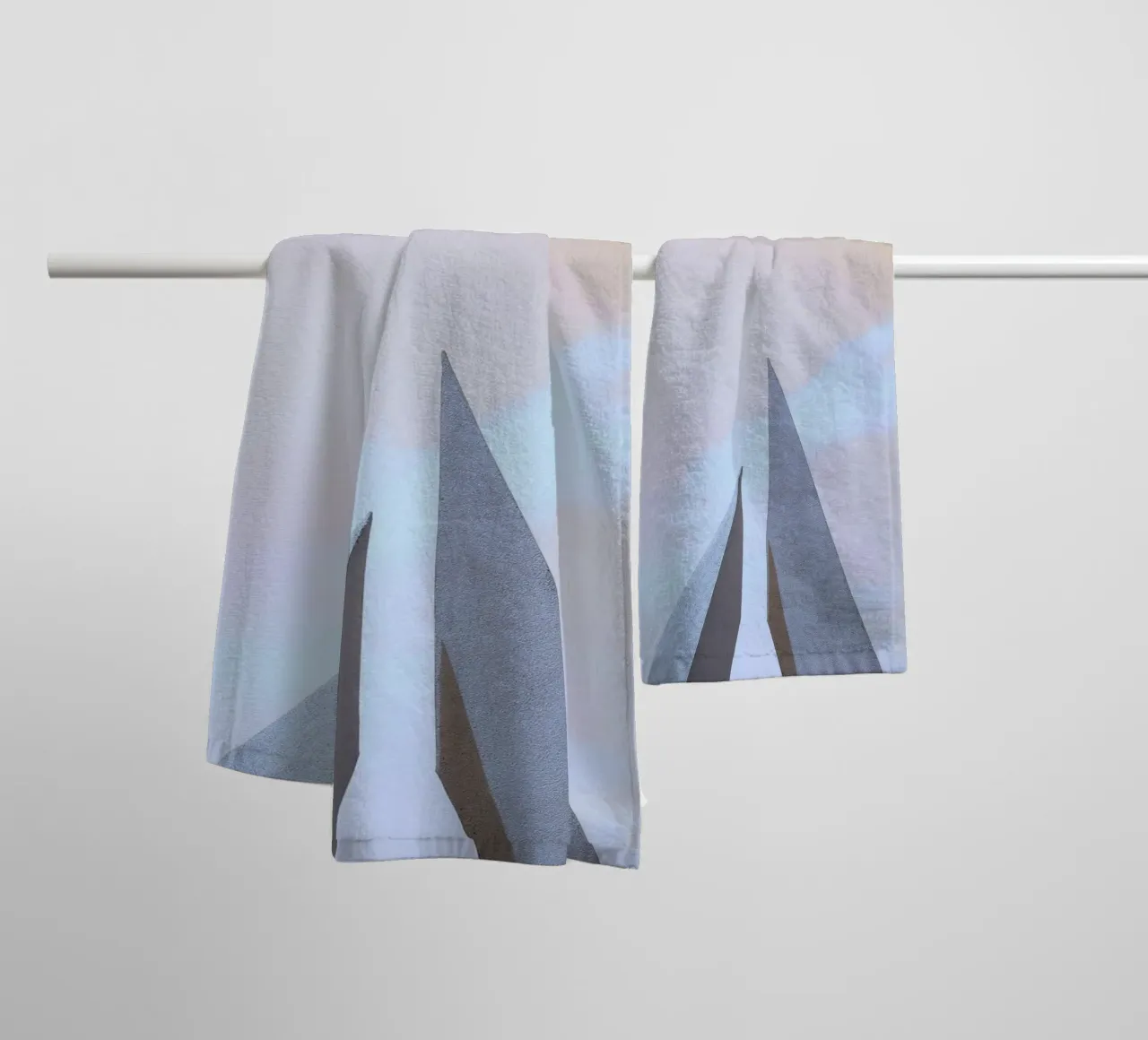 minimalist sharp angles towel by Histrol