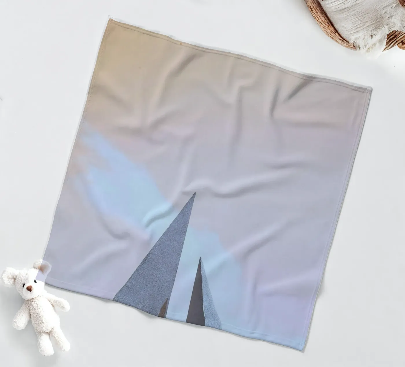 minimalist sharp angles Fleecedecke von Histrol