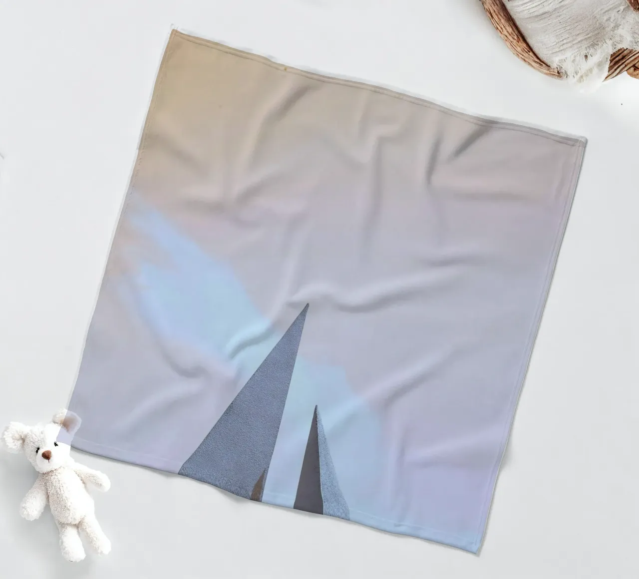 minimalist sharp angles coperta in pile da Histrol