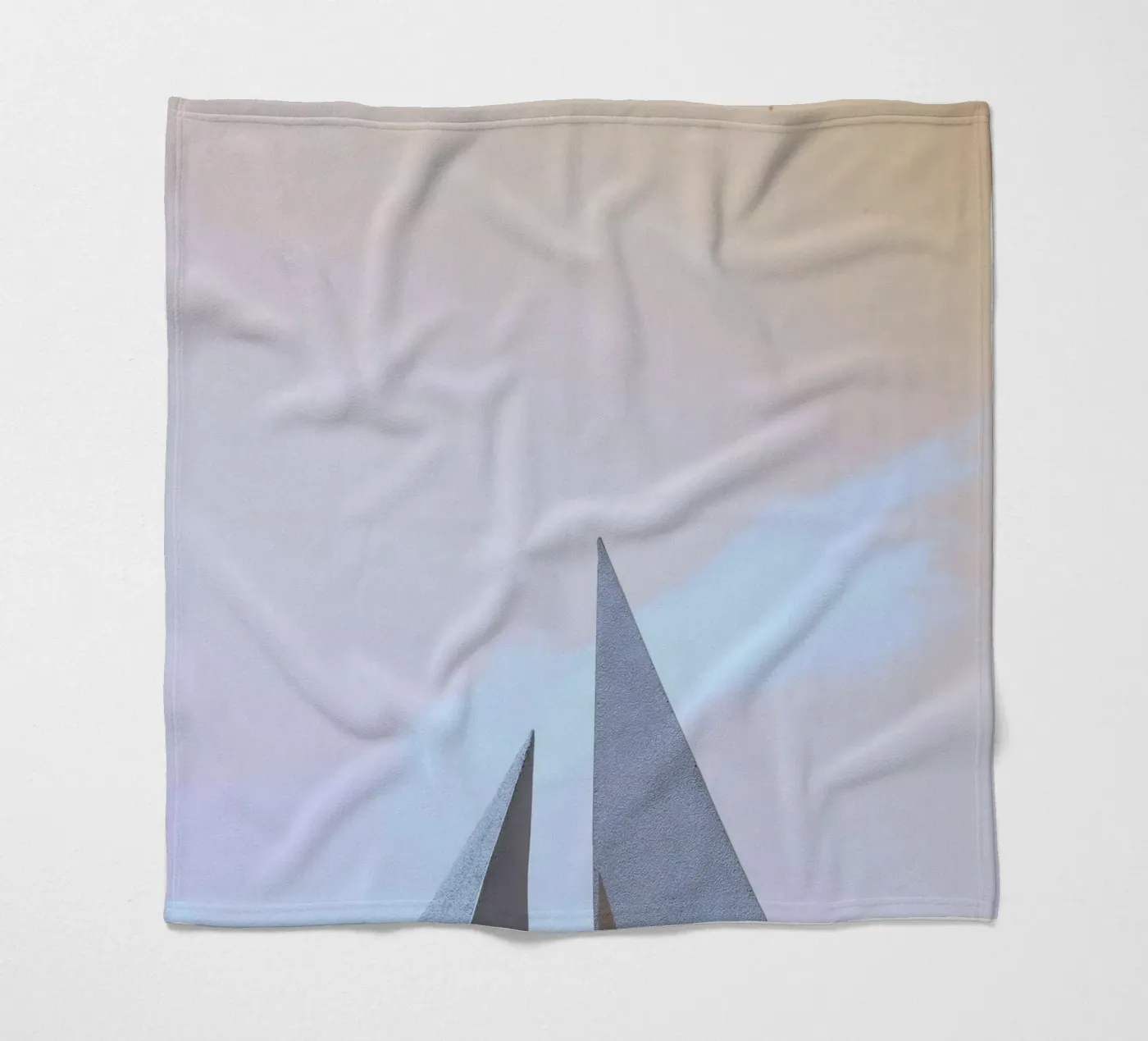 minimalist sharp angles Fleecedecke von Histrol