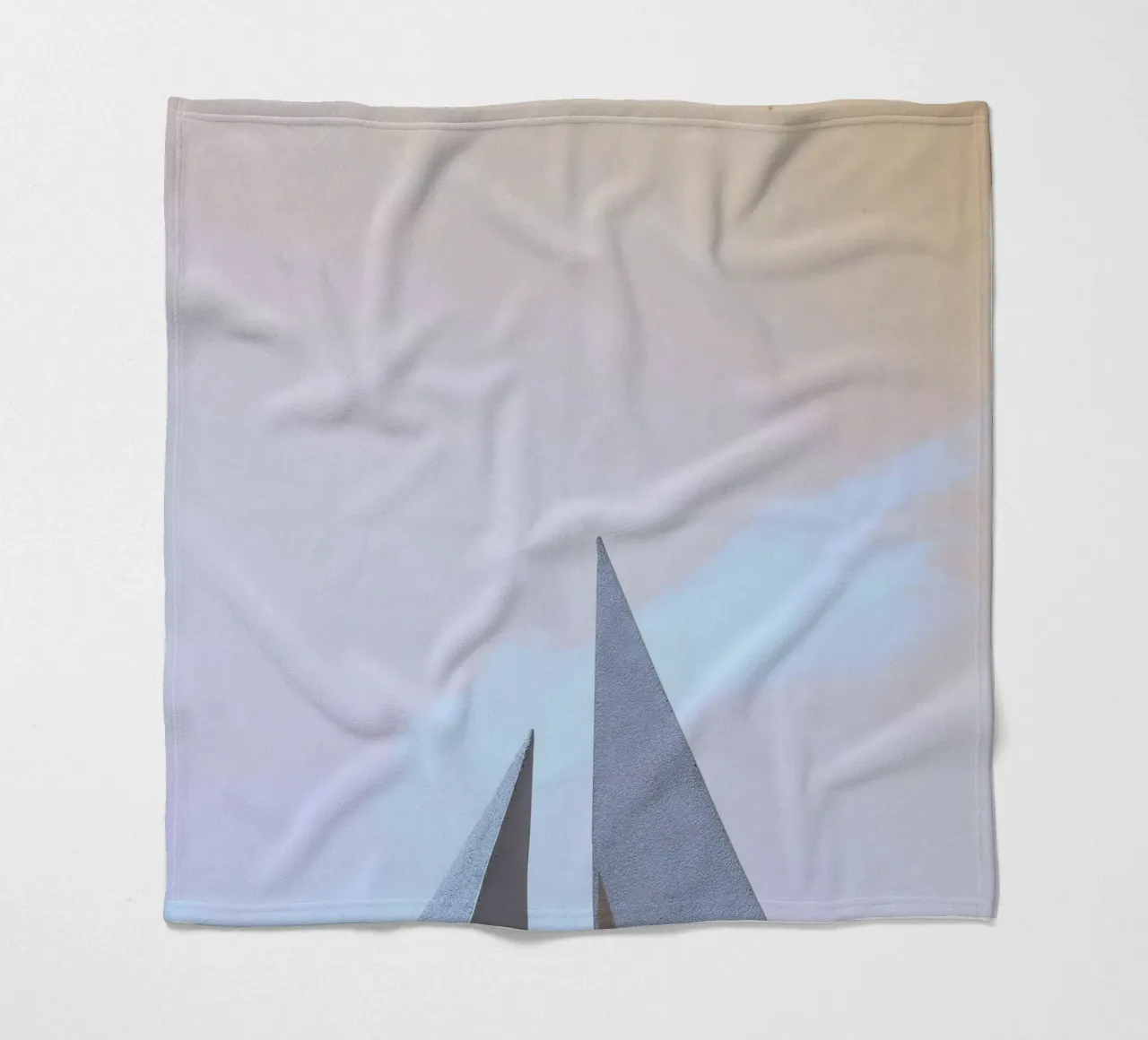 minimalist sharp angles coperta in pile da Histrol