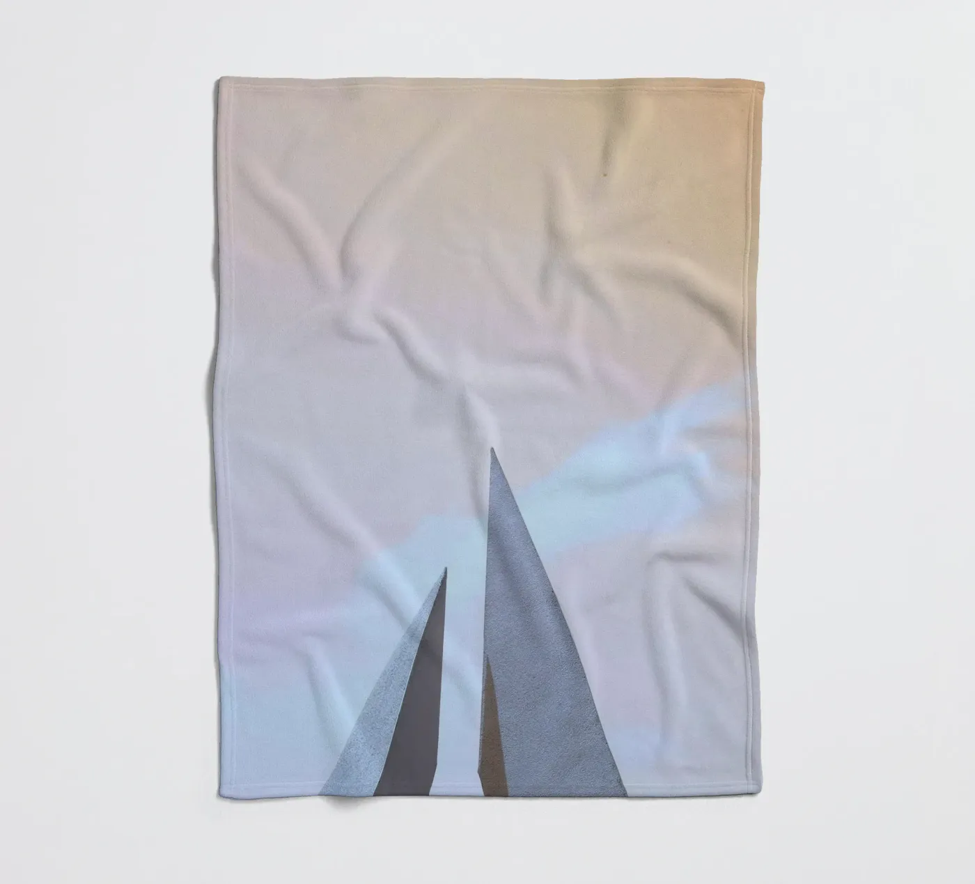 minimalist sharp angles Fleecedecke von Histrol