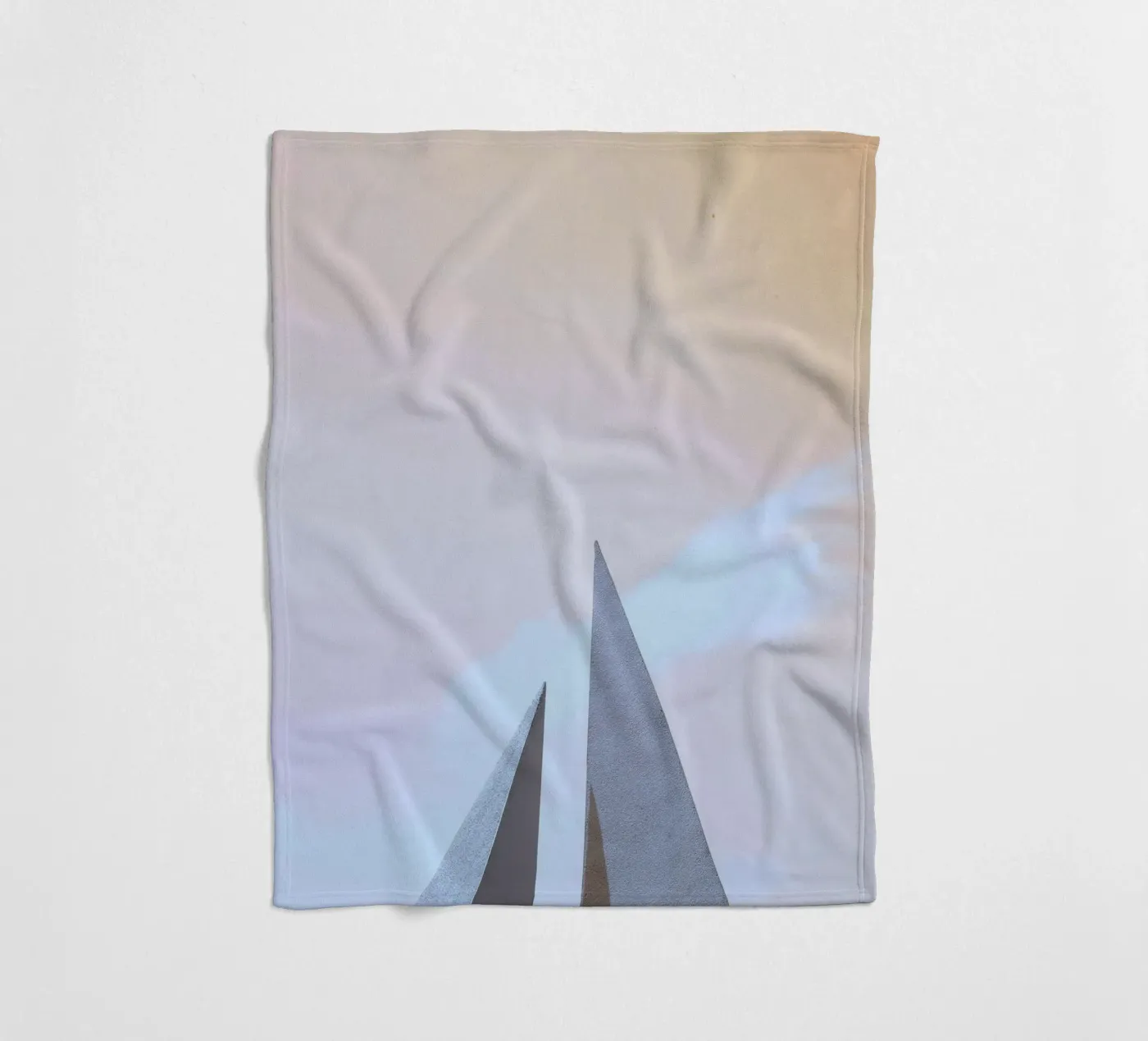 minimalist sharp angles Fleecedecke von Histrol