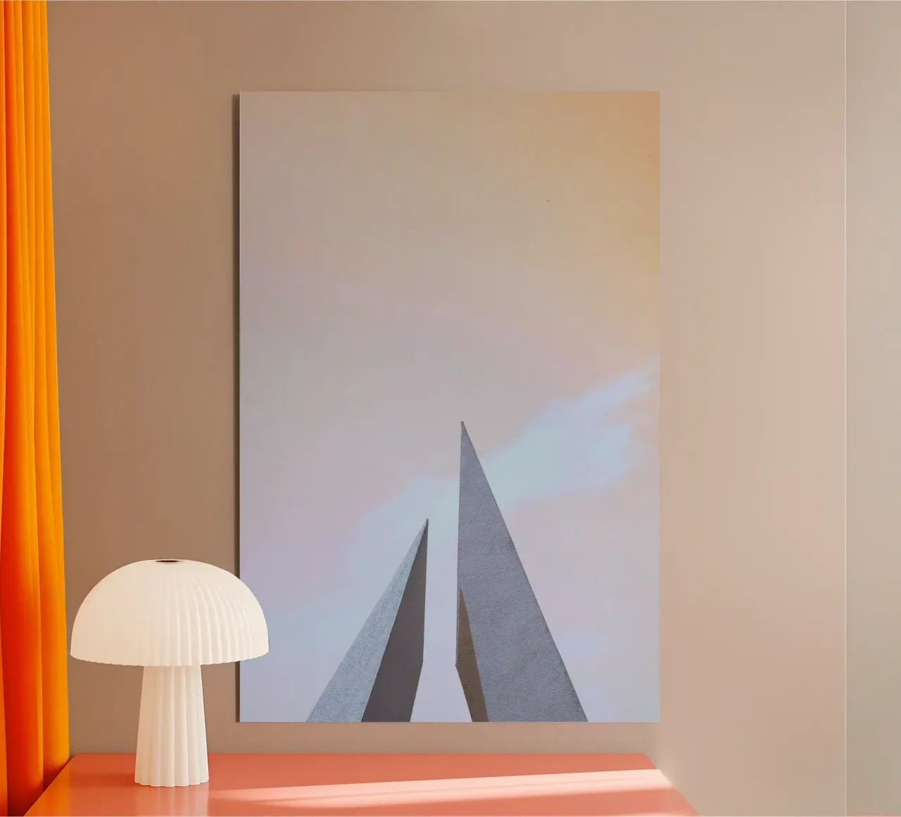 minimalist sharp angles alluminio dibond da Histrol