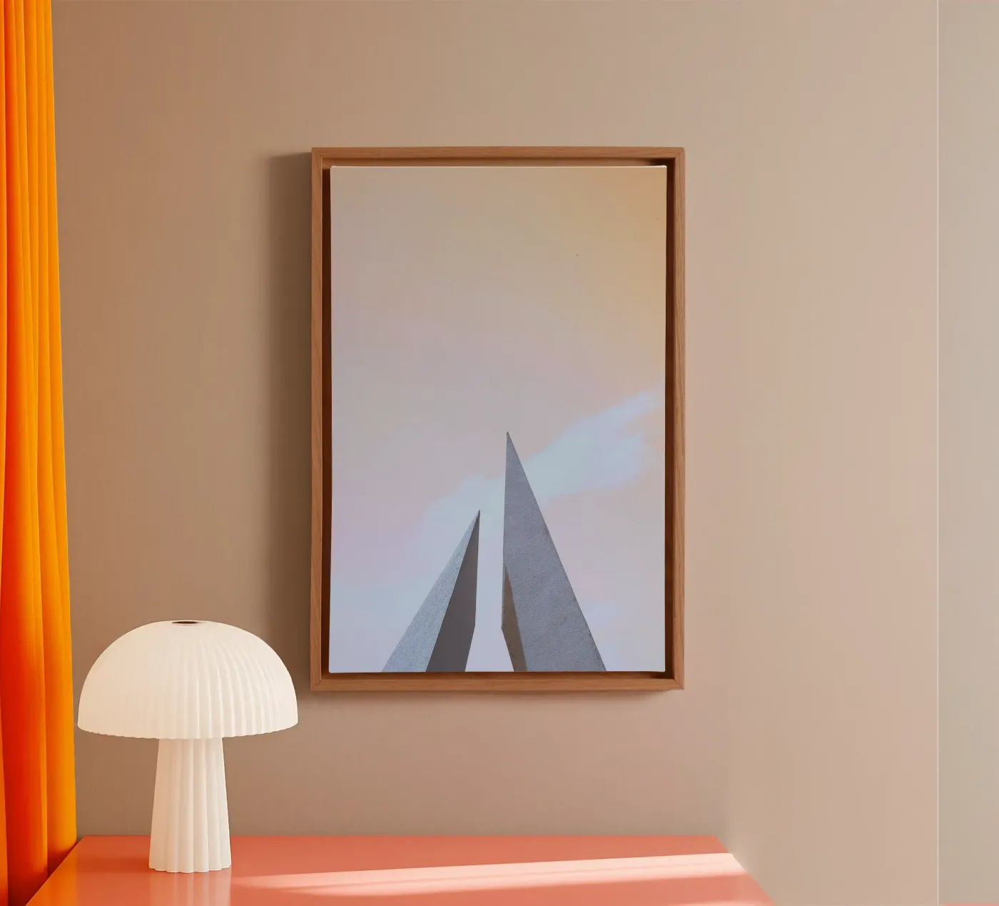 minimalist sharp angles canvas by Histrol