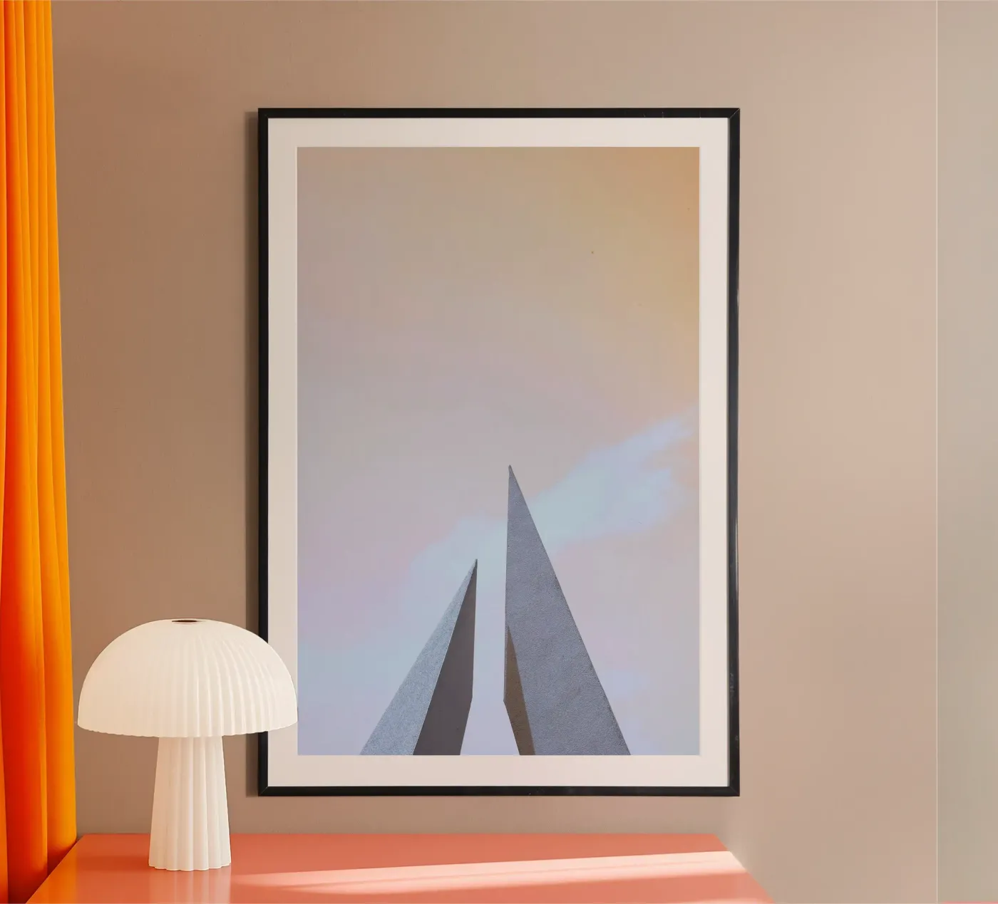 minimalist sharp angles Poster von Histrol