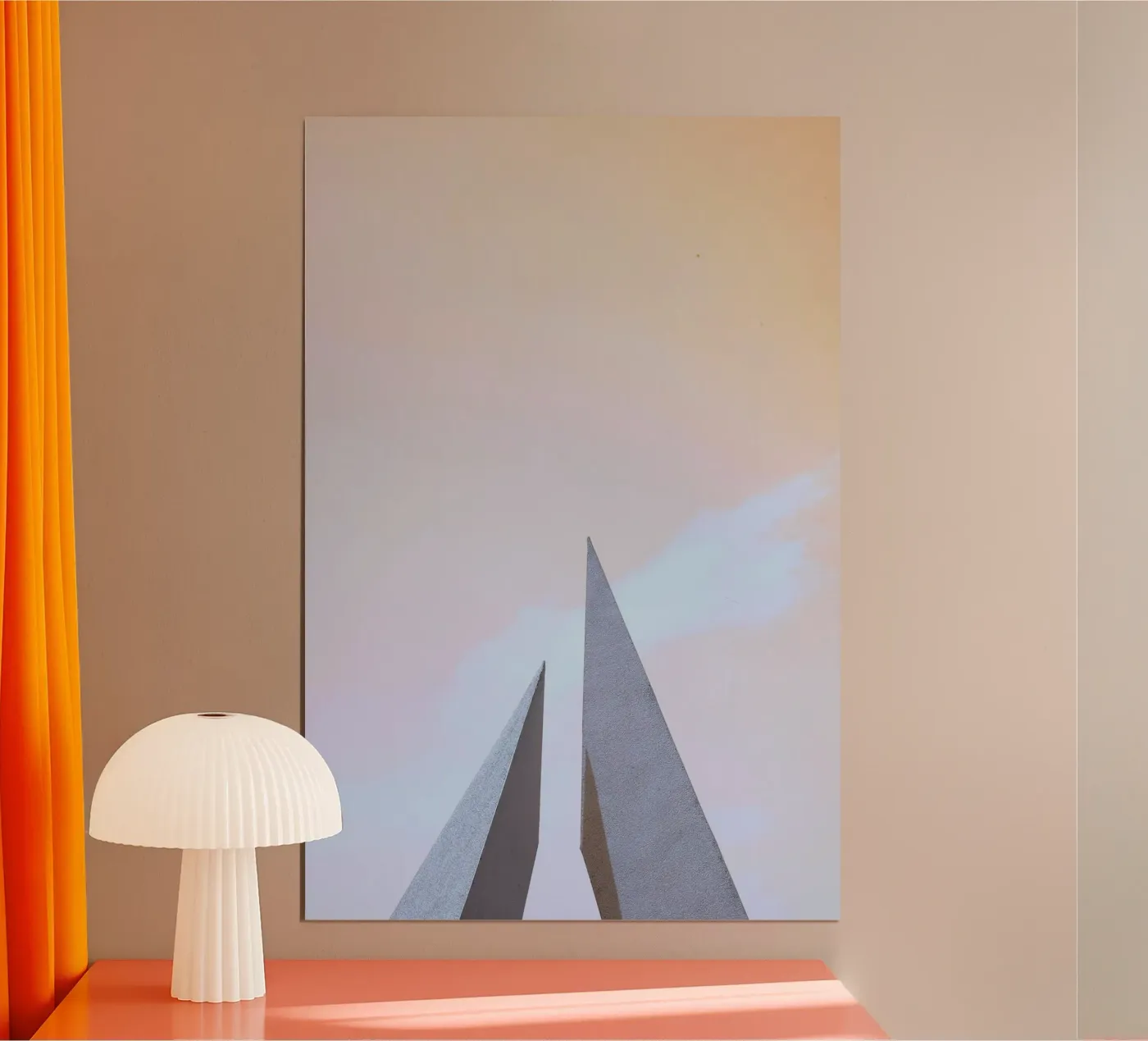 minimalist sharp angles Poster von Histrol