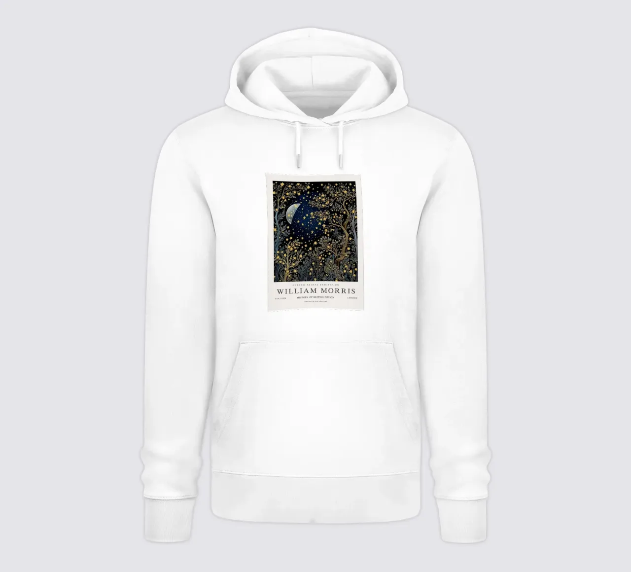 William Morris Notte felpa con cappuccio da ART LEGEND ORIGINAL