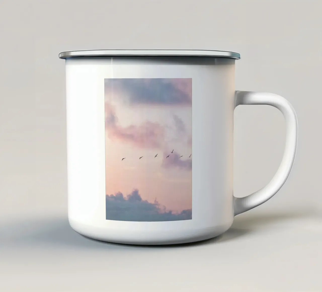 flight nature tazza in smalto da Histrol