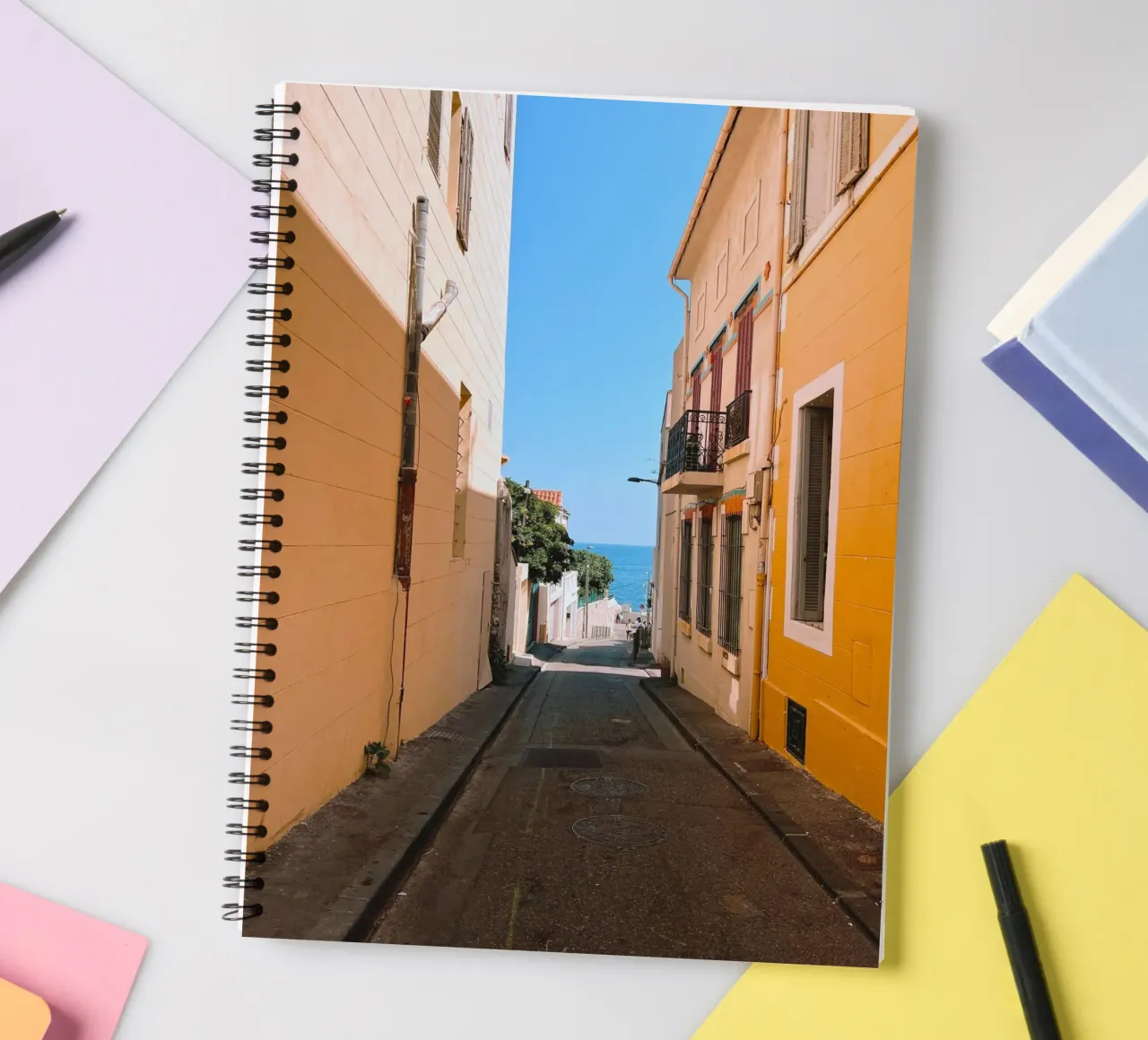 doorways architecture spiral notebook by prindy